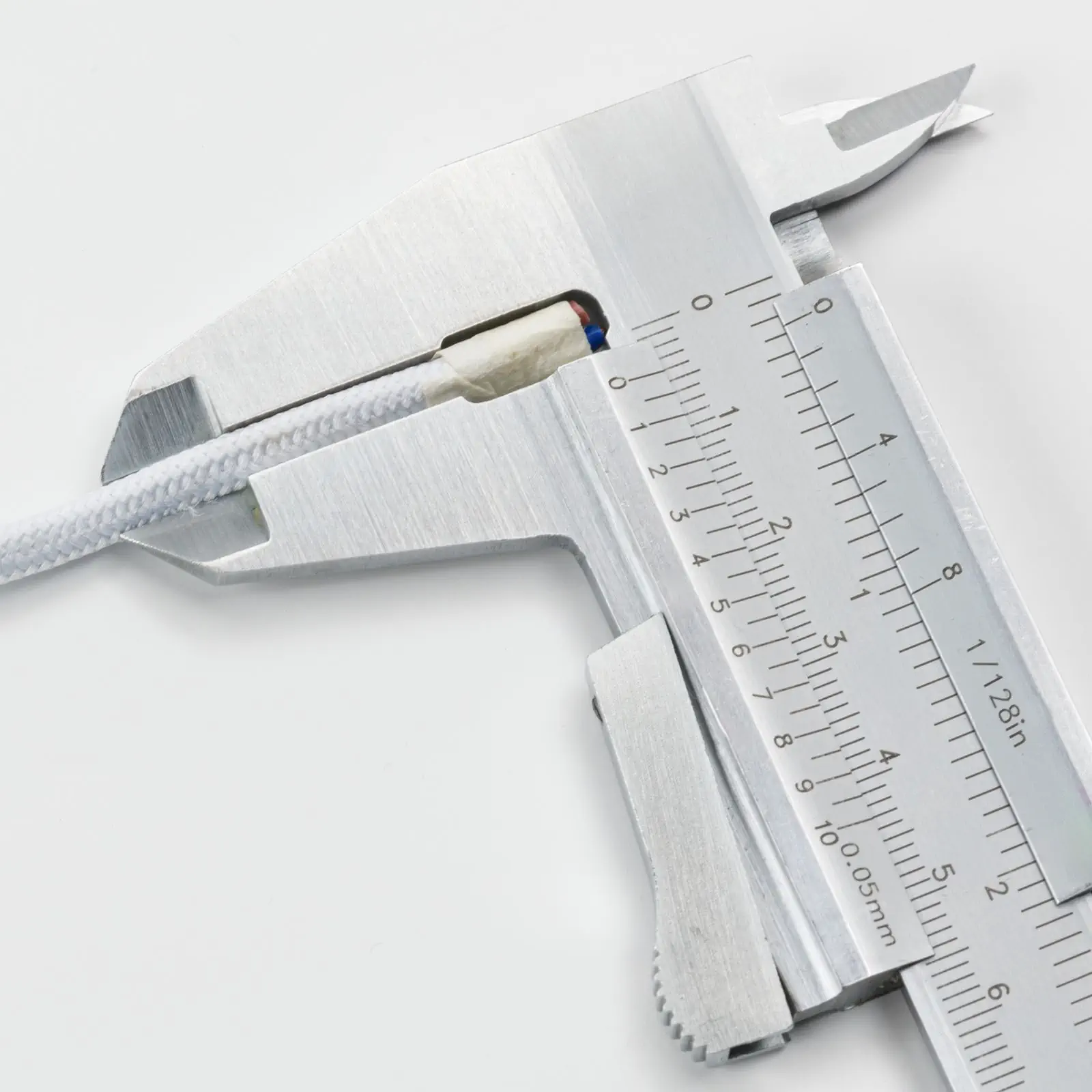 Tekstilni kabl, 3×0,75 mm², 1 m, tanak, beli - 4