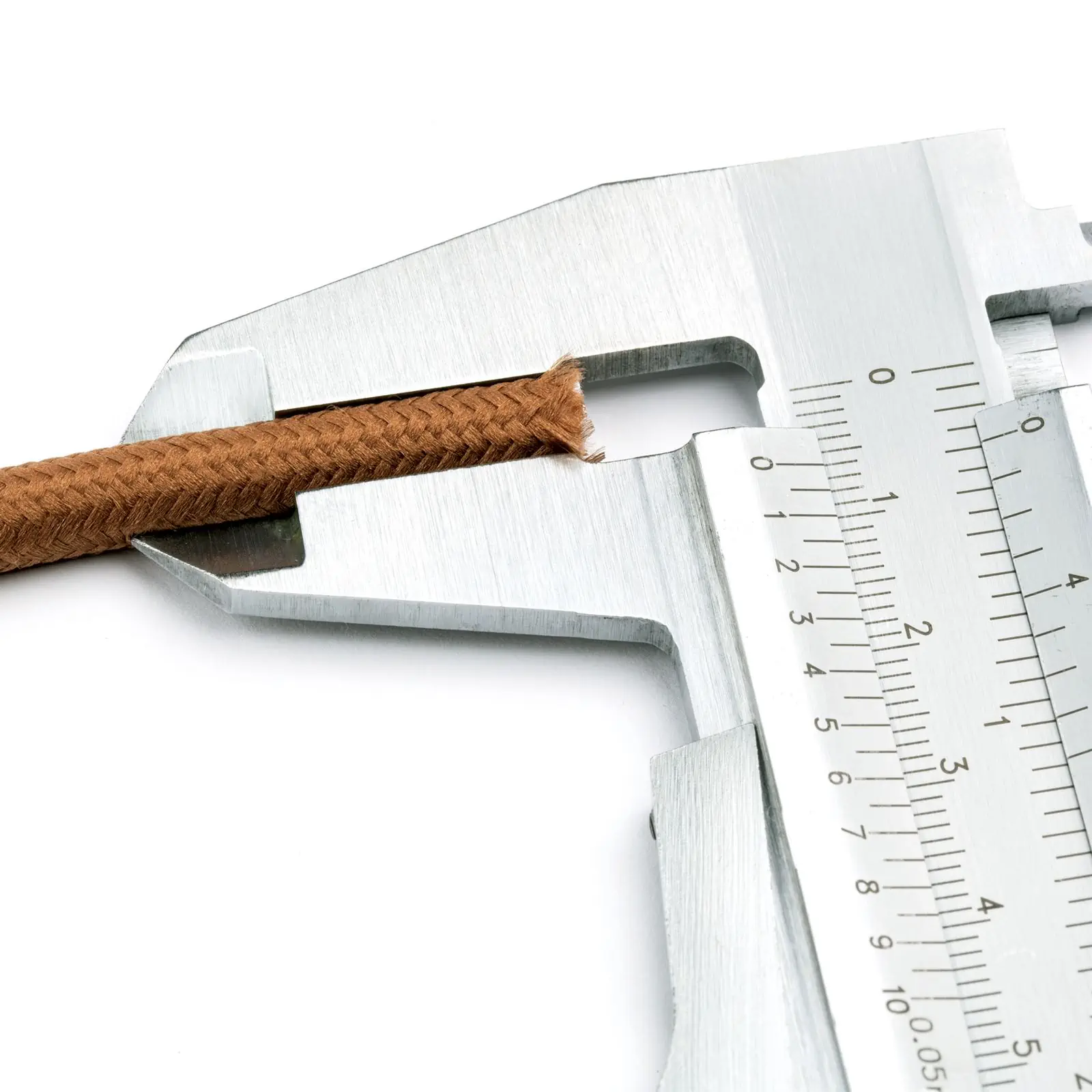 Tekstilni kabl, 3×0,75 mm², 1 m, braon - 4