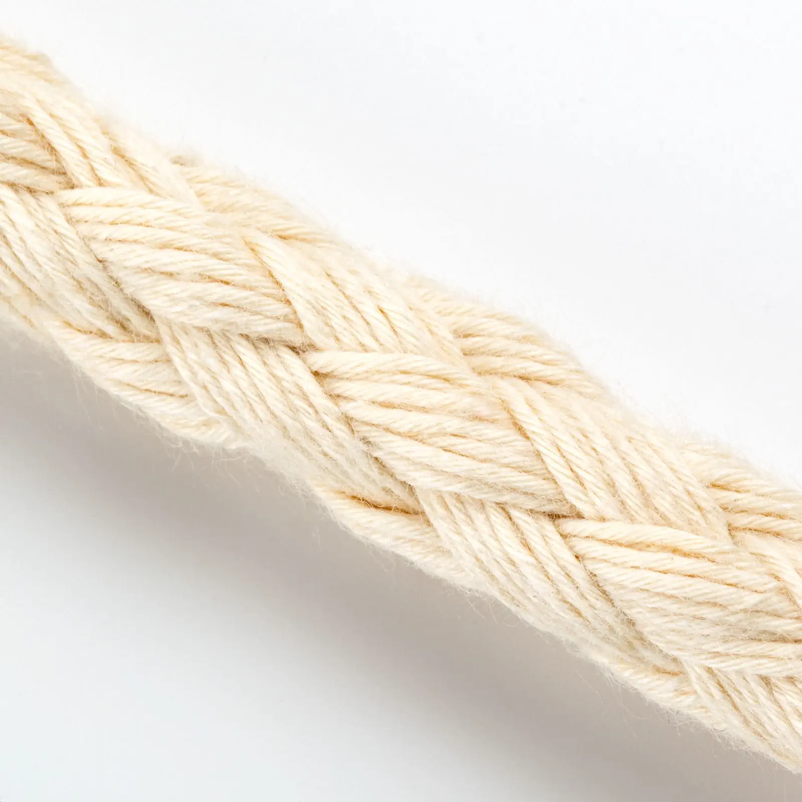 Pleteni konopljani kabl, 2×0,75 mm², 4 m, bež - 3