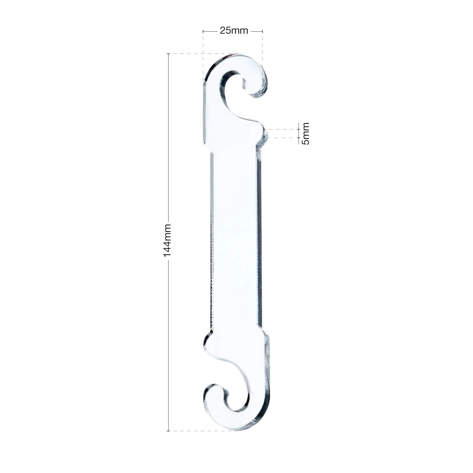 Skraćivač kabla, providan - 4