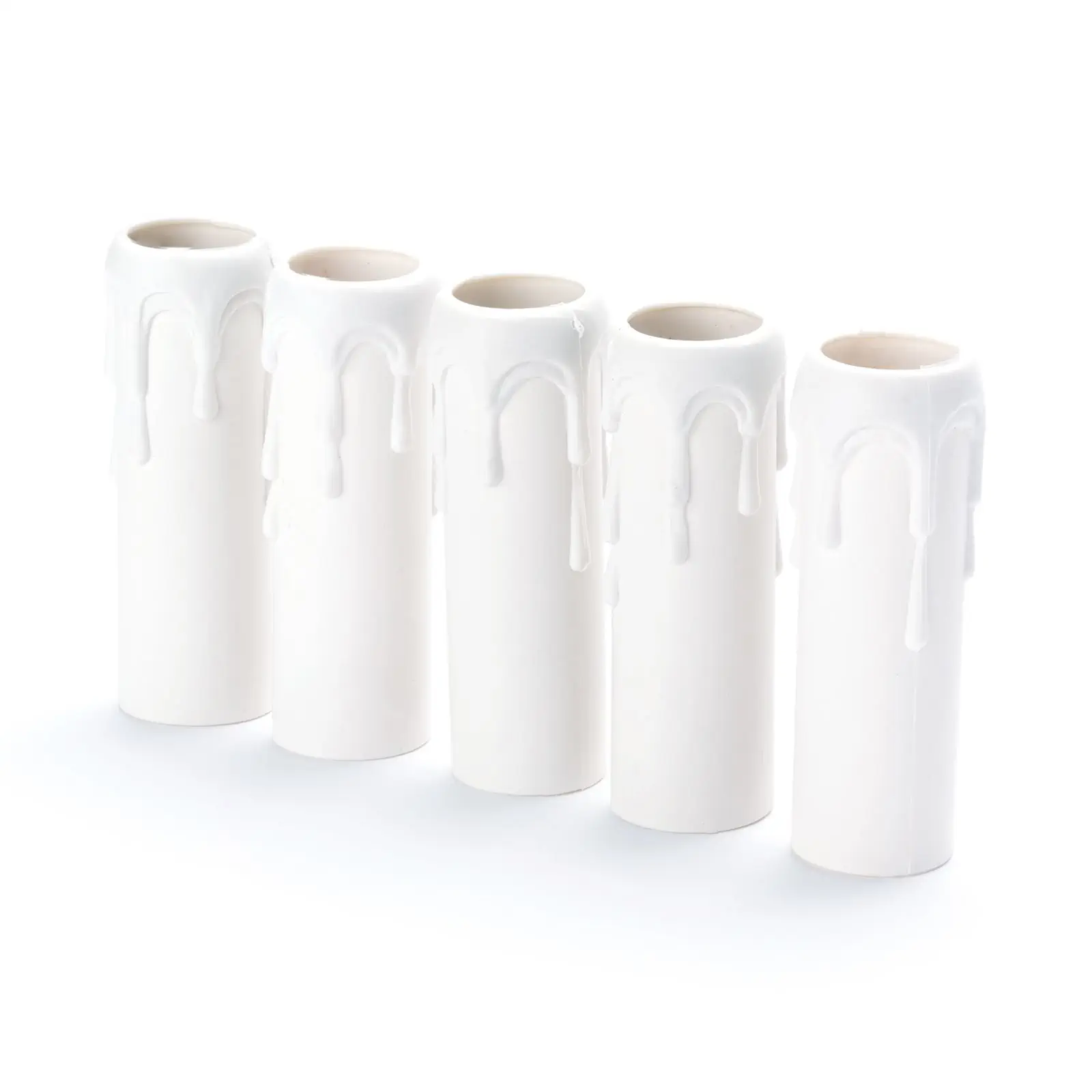 Držač sijalice sa kapljicom, E14, 80 mm, beli - 2