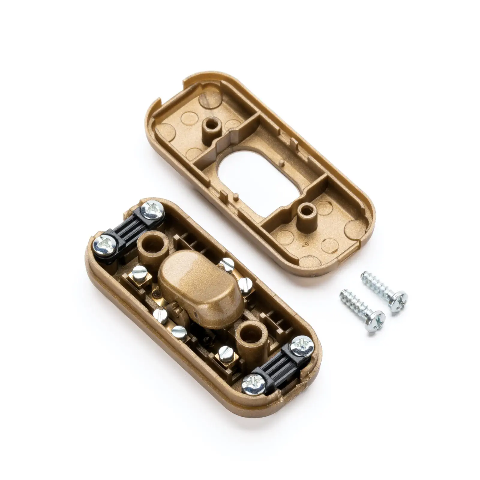 Međuprekidač, 2A, zlatni, set od 3 komada - 2