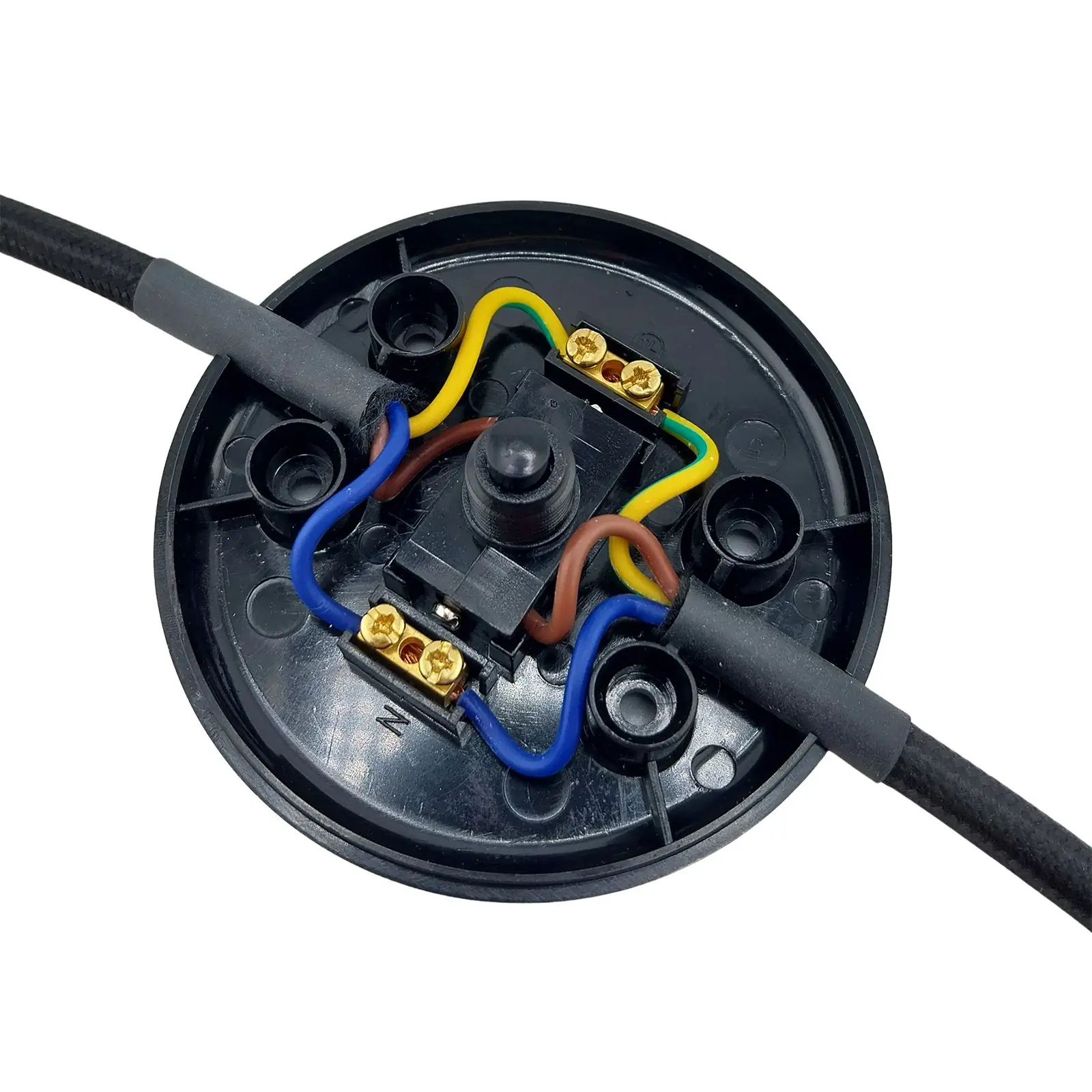 Pedal prekidač, PVC, crni, 2A - 4