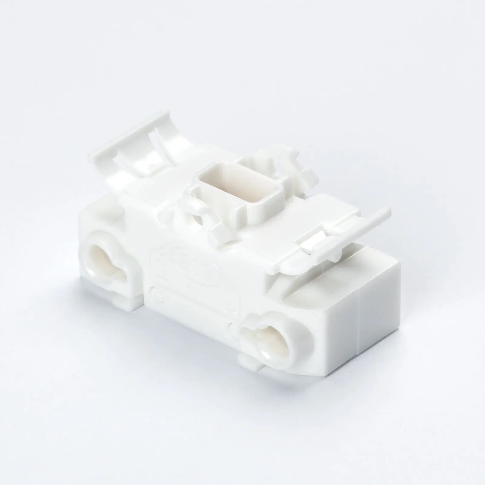 Kućište klackalica prekidača, 1-polni, 250V, belo