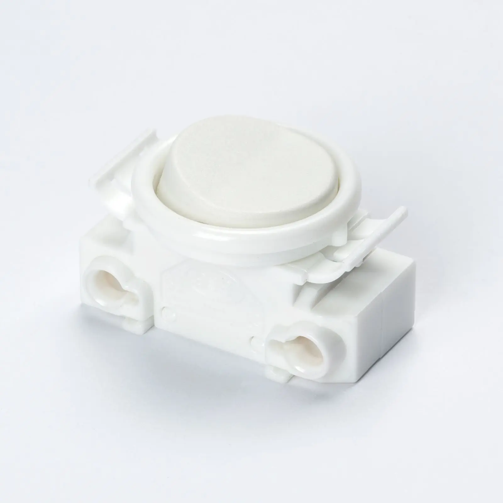 Kućište klackalica prekidača, 1-polni, 250V, belo - 2