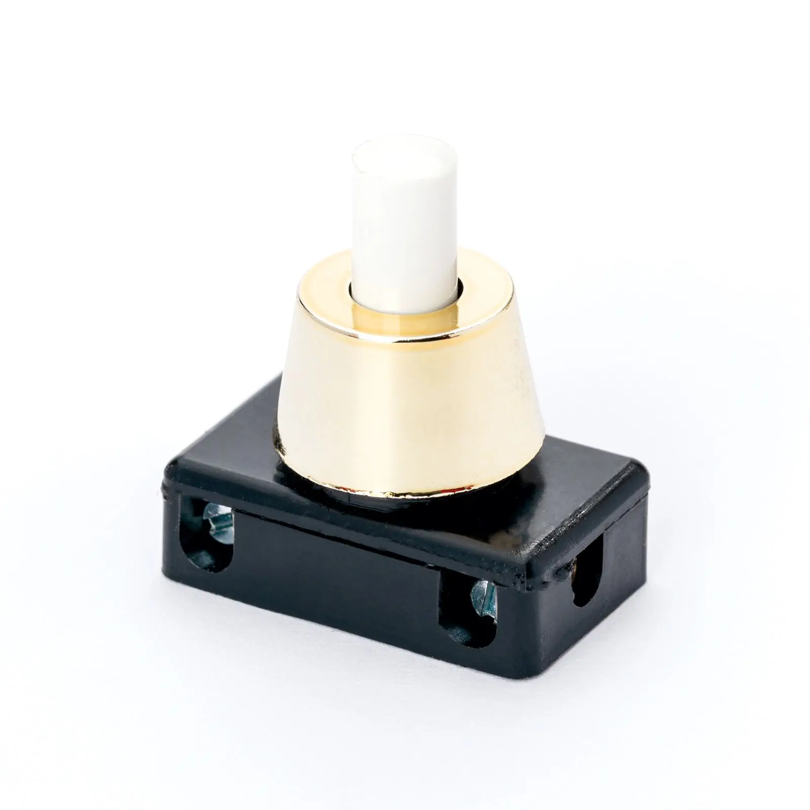 Pritisni prekidač 368, zlatna kapa, 2A MG953