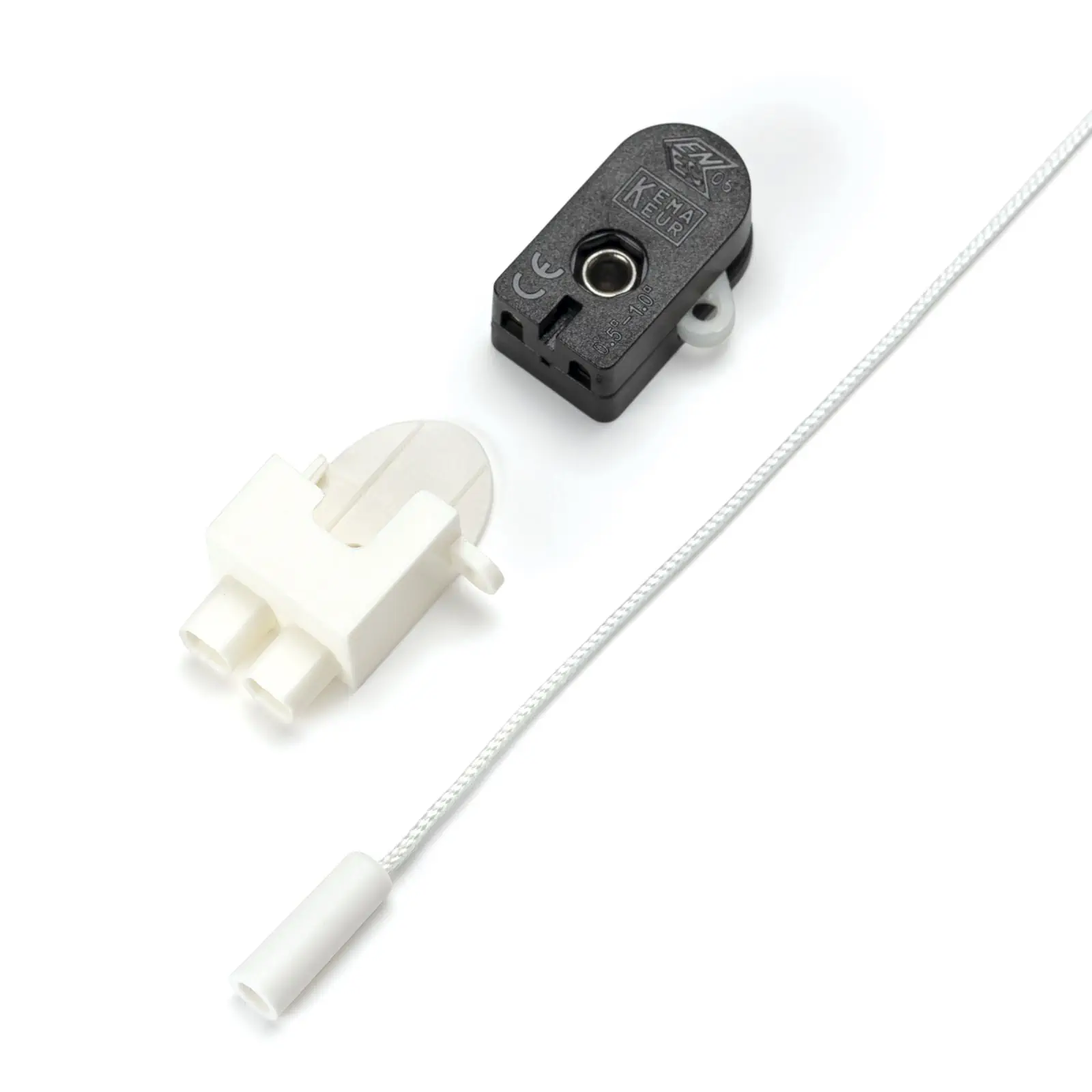 Prekidač teleskopske viseće lampe 200, sa kablom, beli - 4