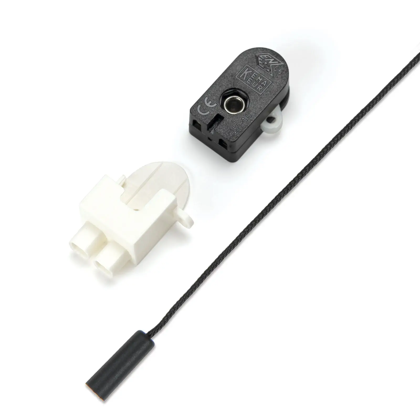 Prekidač teleskopske viseće lampe 200, sa kablom, crni, 5 komada - 5