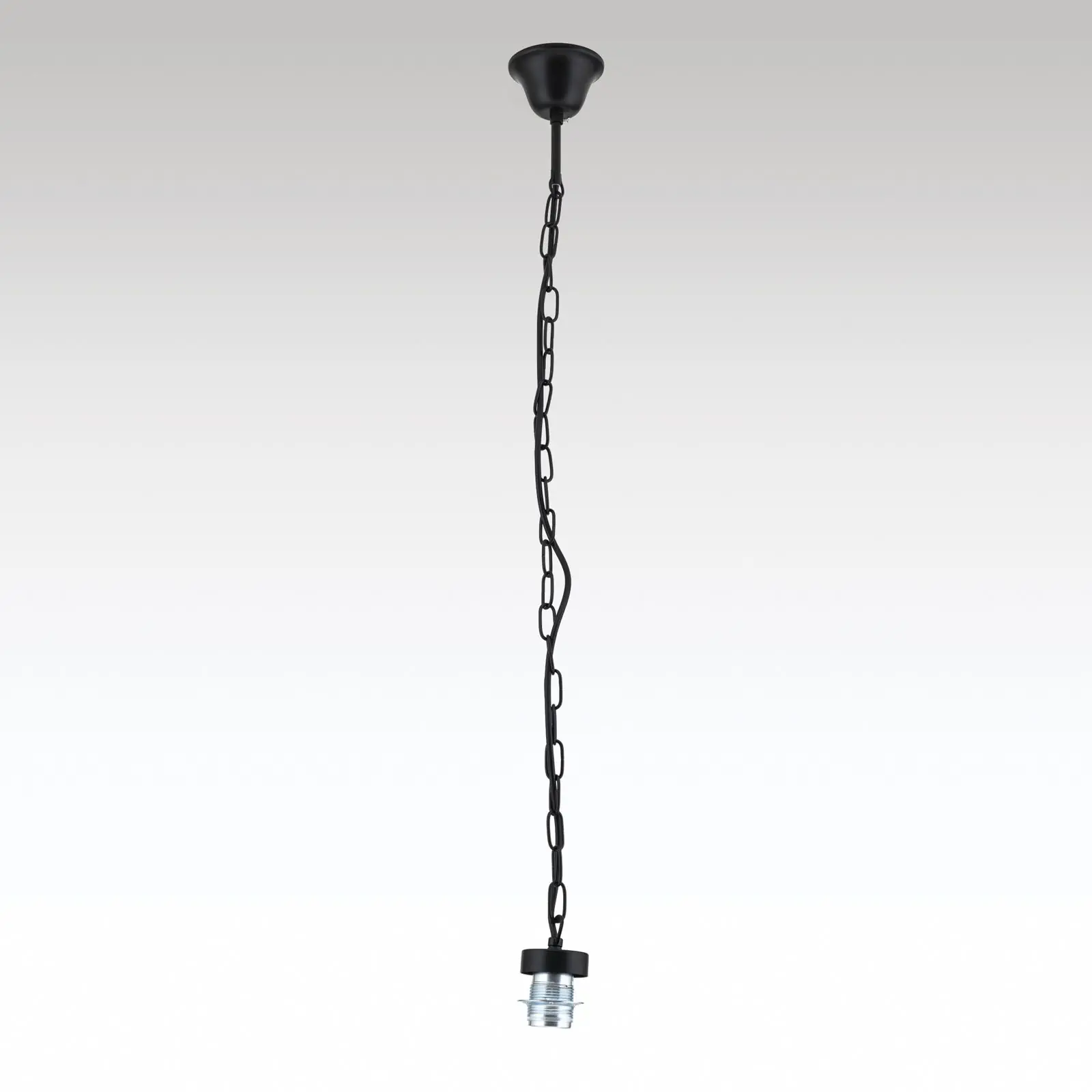 Lančani nosač, 100 cm, crni - 2