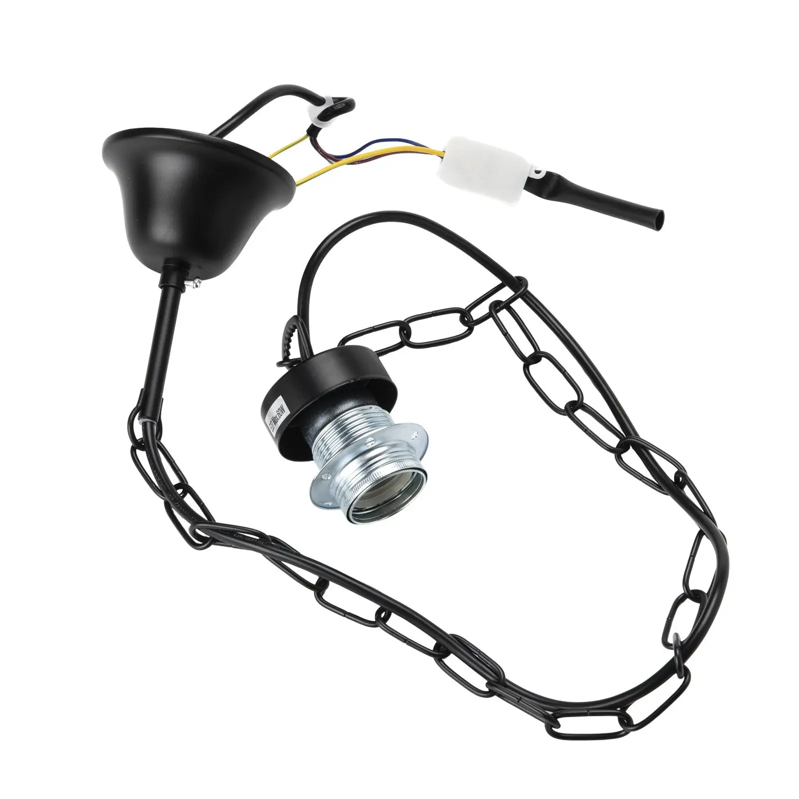 Lančani nosač, 100 cm, crni - 6