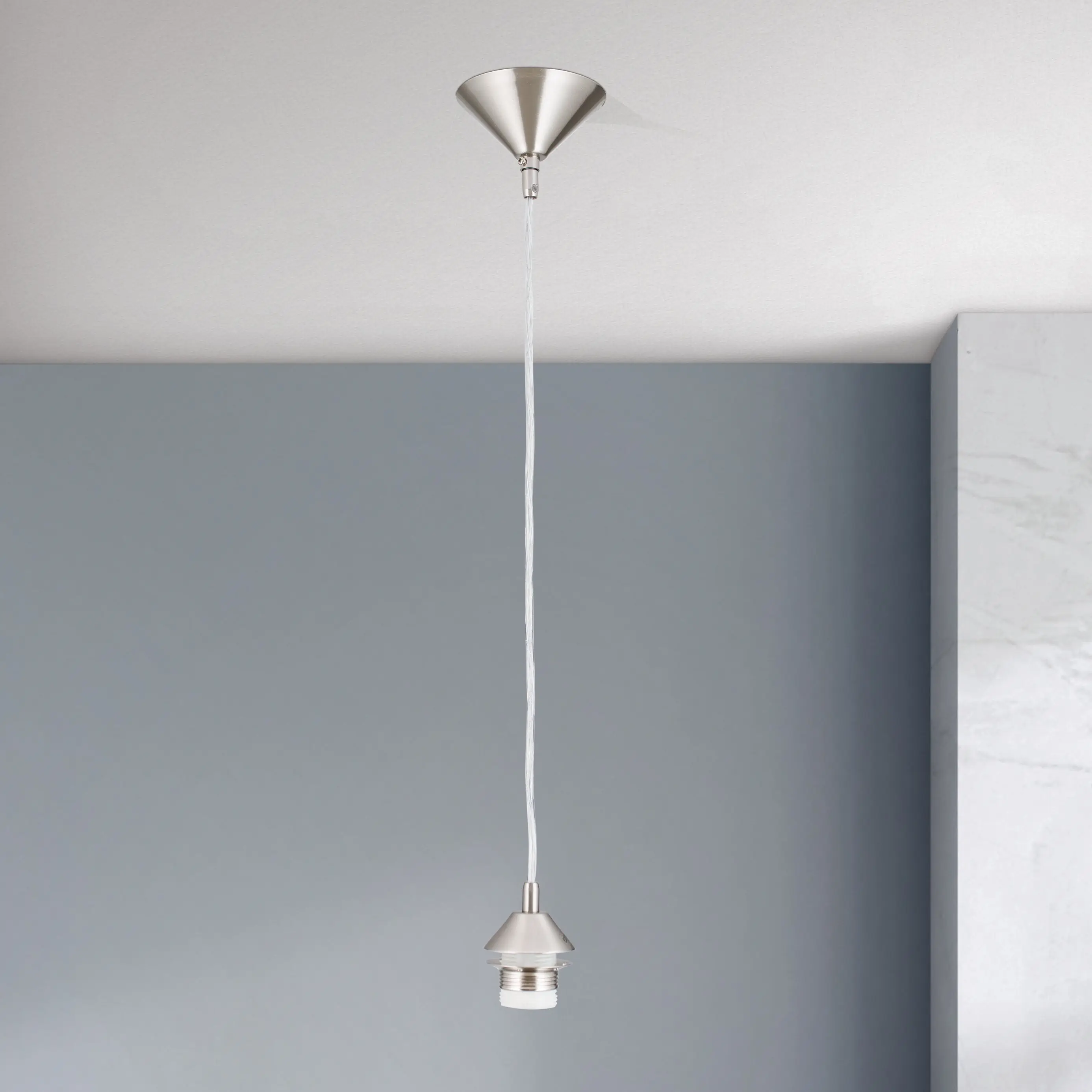 Kablovski nosač za vešanje, 110 cm, saten - 4