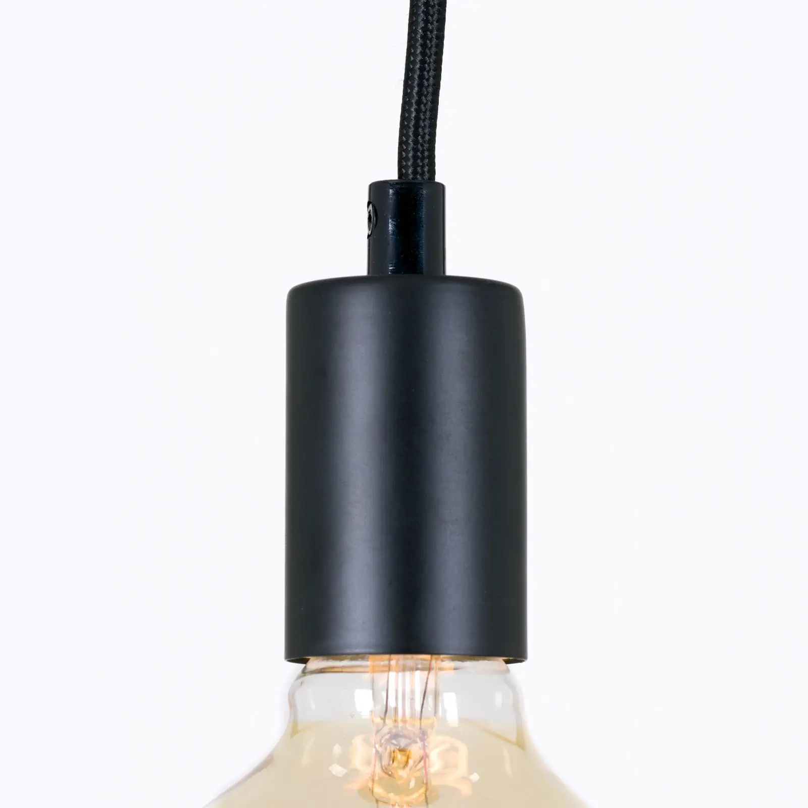 Viseća lampa NORA, 100 cm, crna - 5