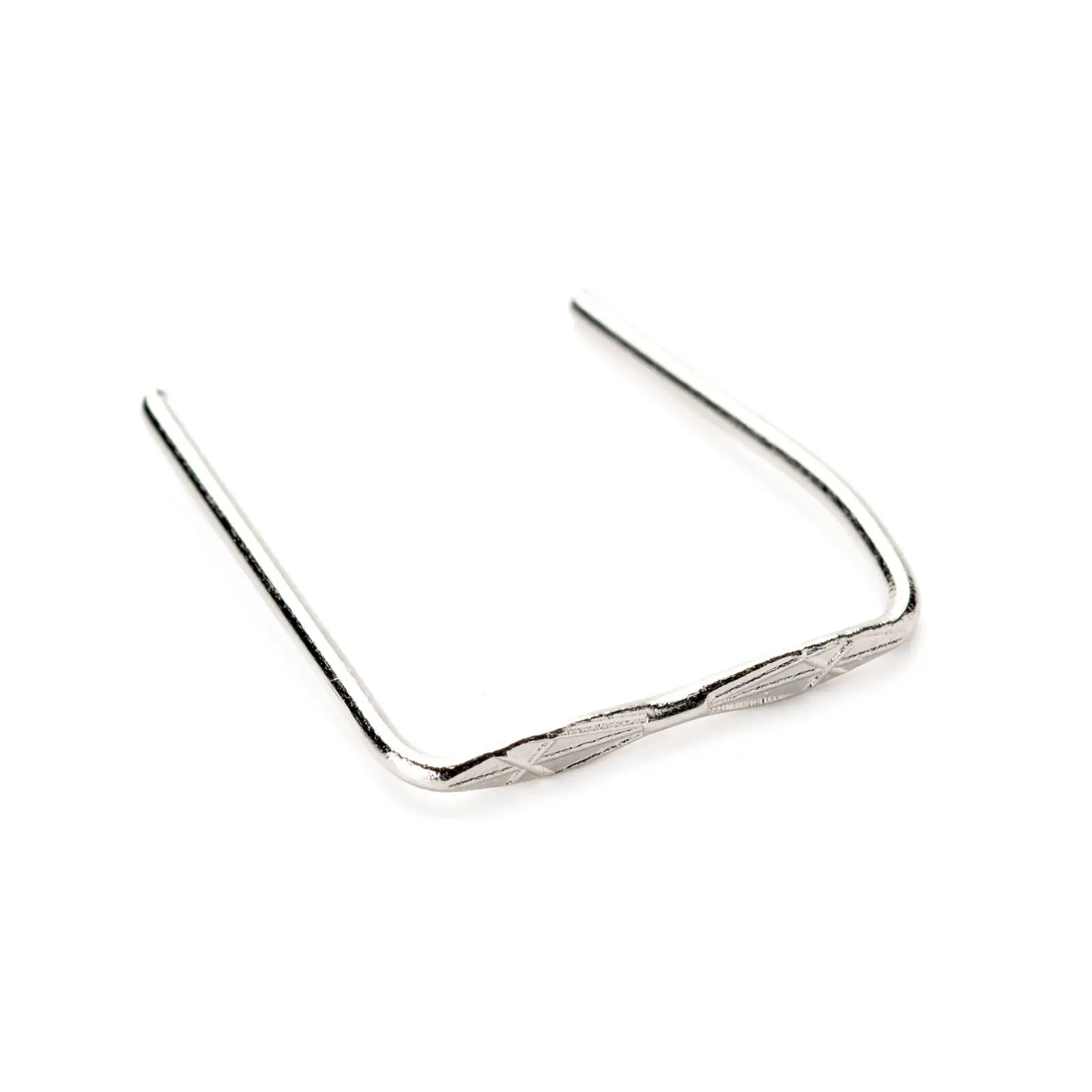 Kopča sa izgledom trake, 14 mm, hrom