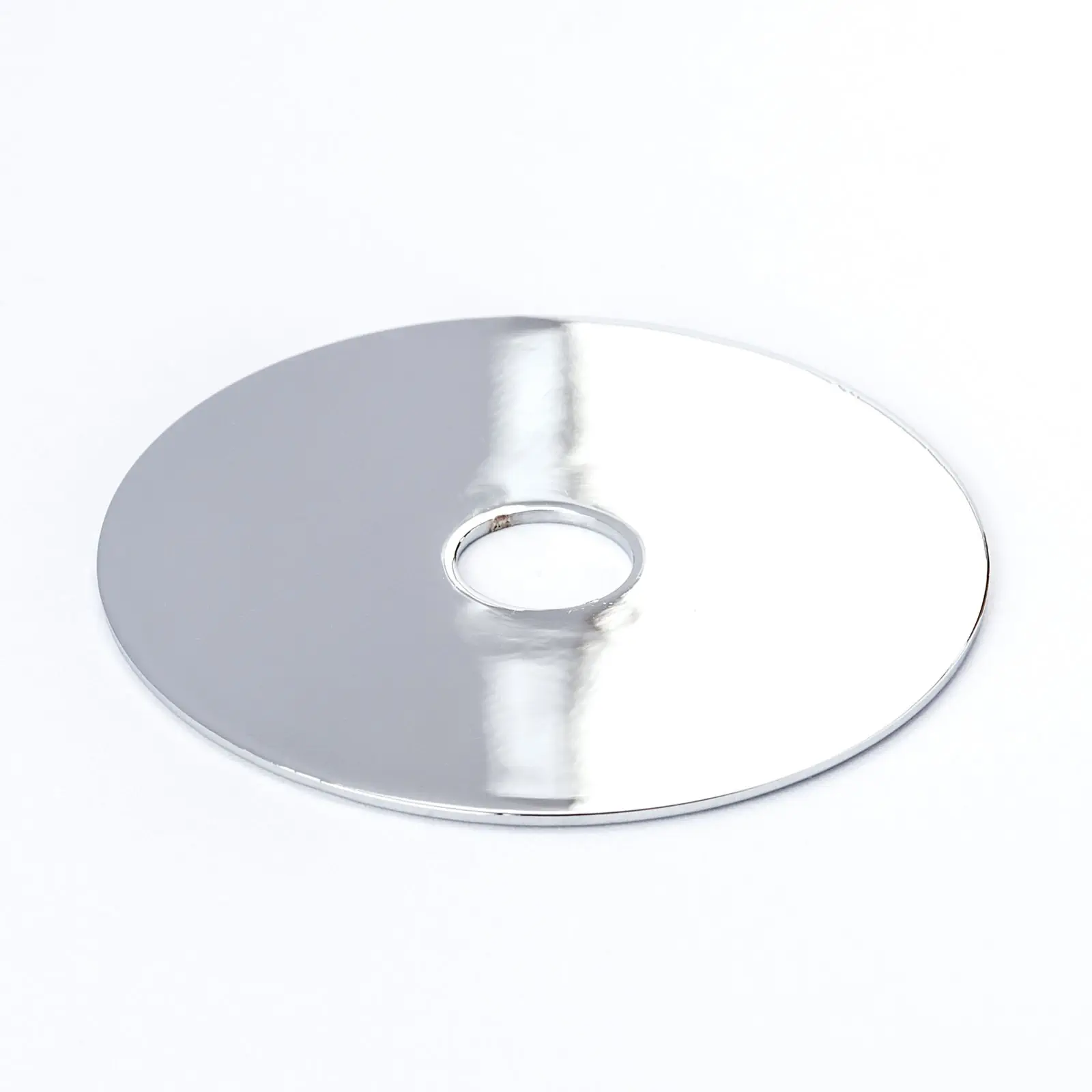 Dekorativna pločica Ø 51 mm, hrom