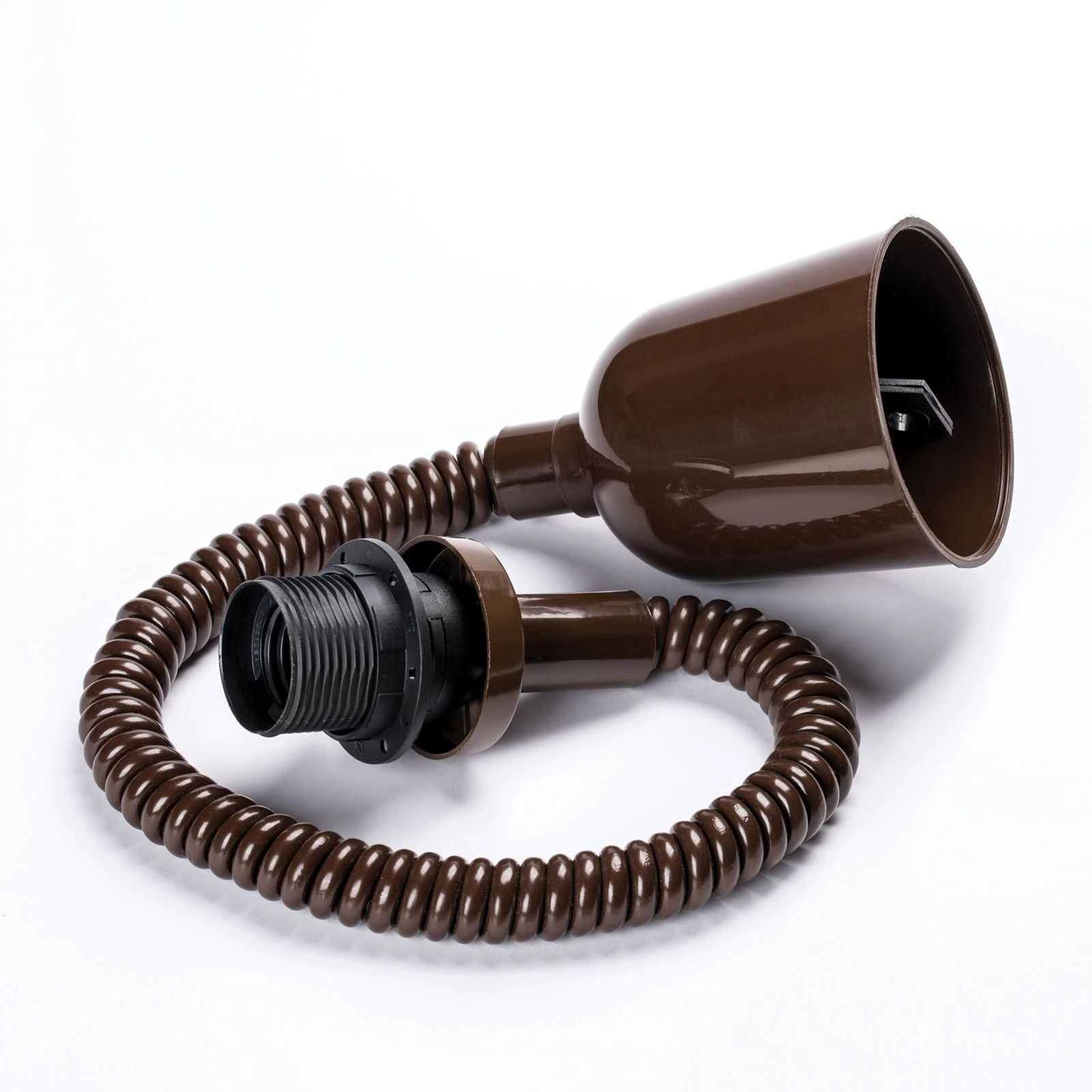 Lampa sa povlačnim kablom, 40–180 cm, braon - 1