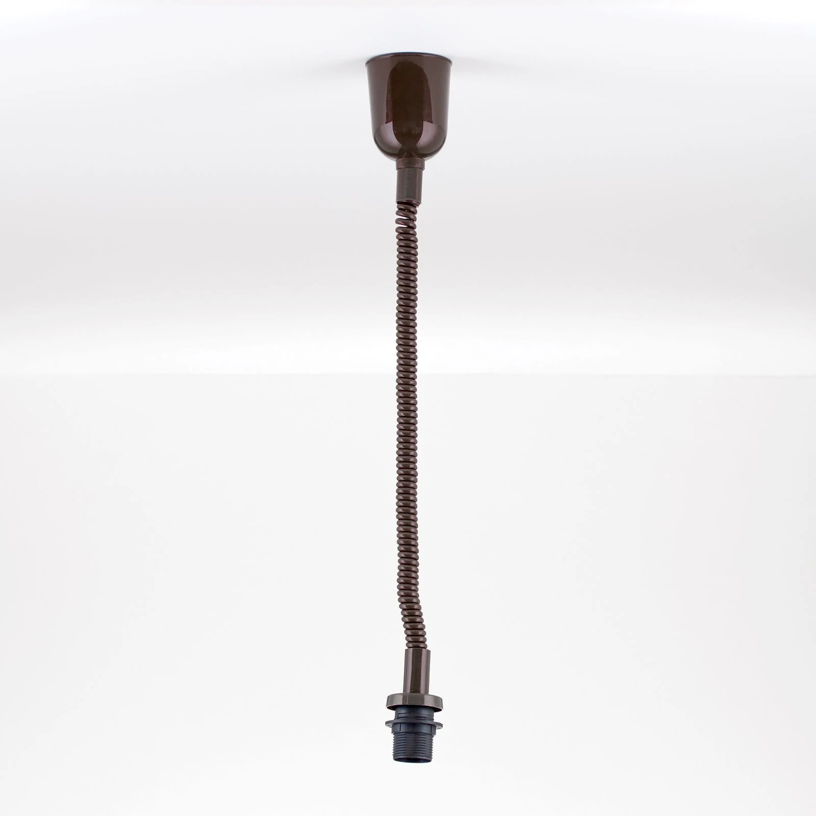 Lampa sa povlačnim kablom, 40–180 cm, braon - 2