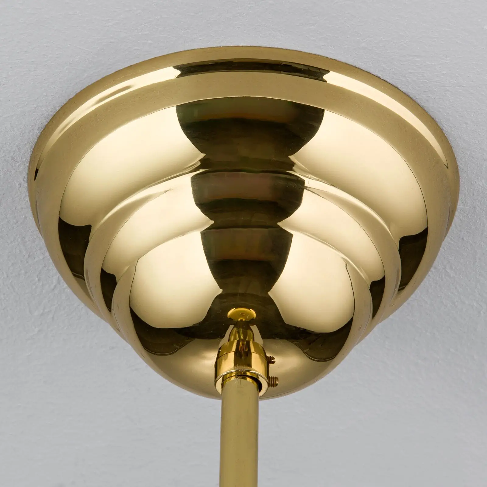 Vešanje za viseće staklo sa otvorom 10 cm, 40 cm, mesing - 5