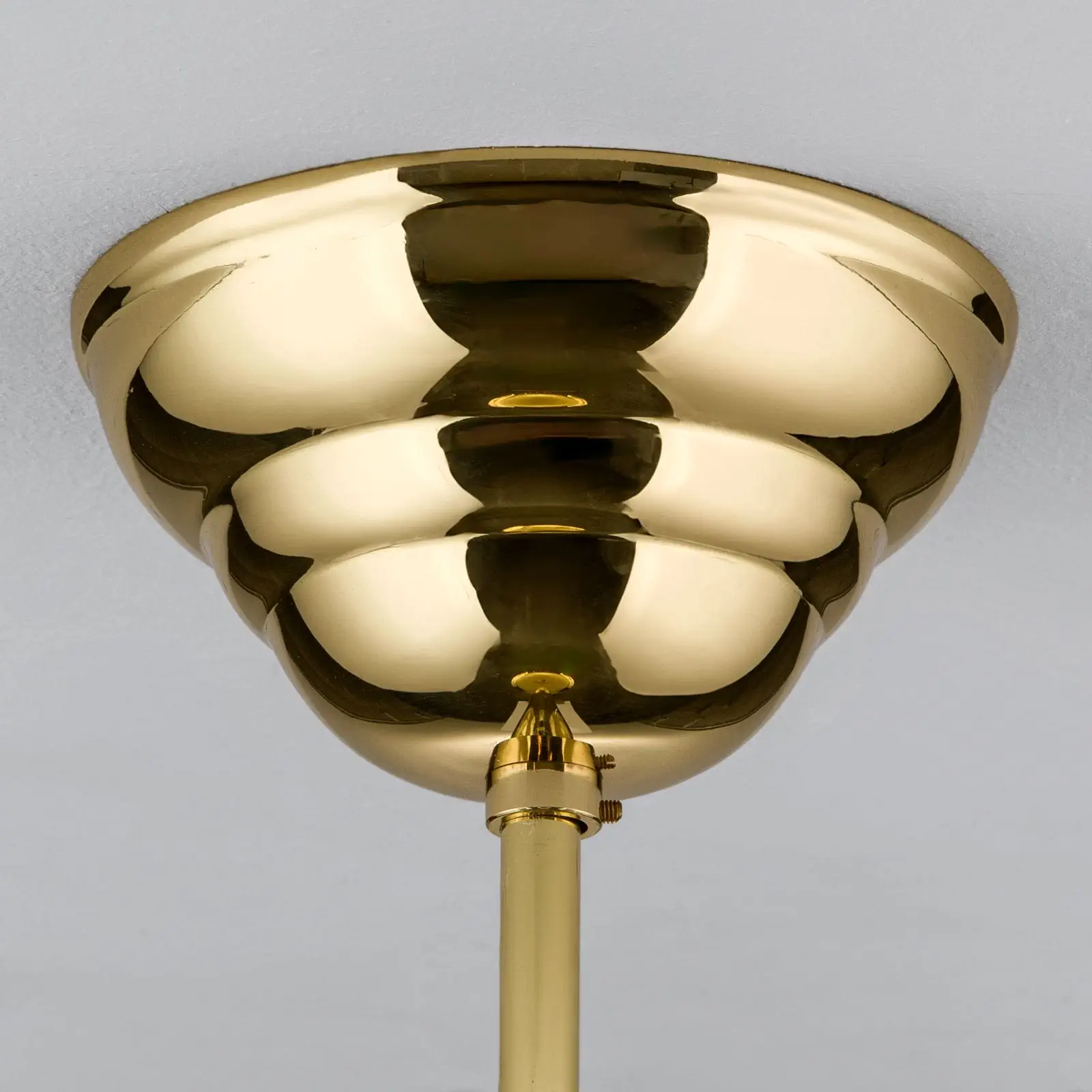 Vešanje za viseće staklo sa otvorom 10 cm, 40 cm, mesing - 9