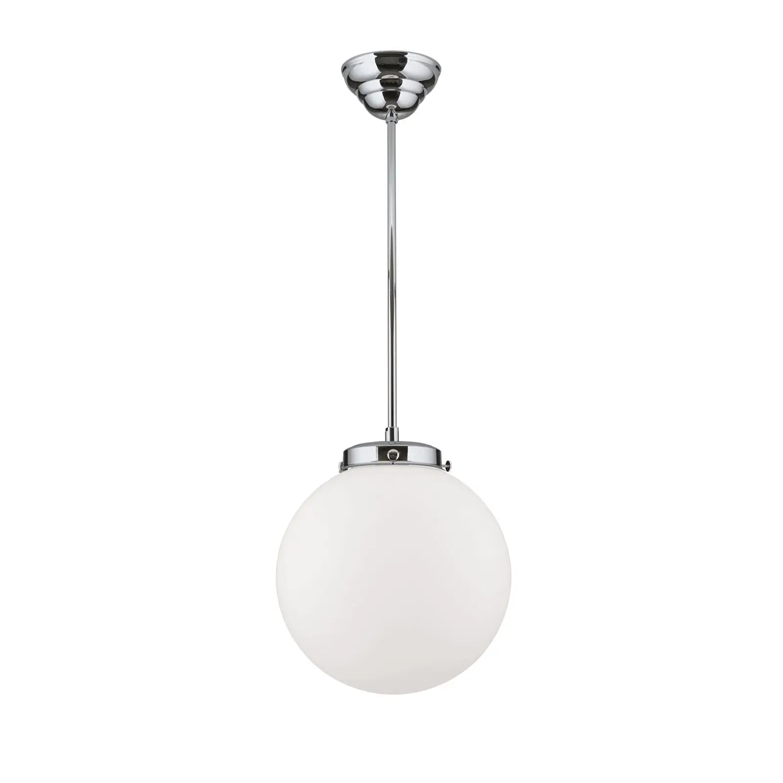 Vešanje za viseće staklo sa ivicom za pričvršćivanje 10 cm, 40 cm, hrom - 3