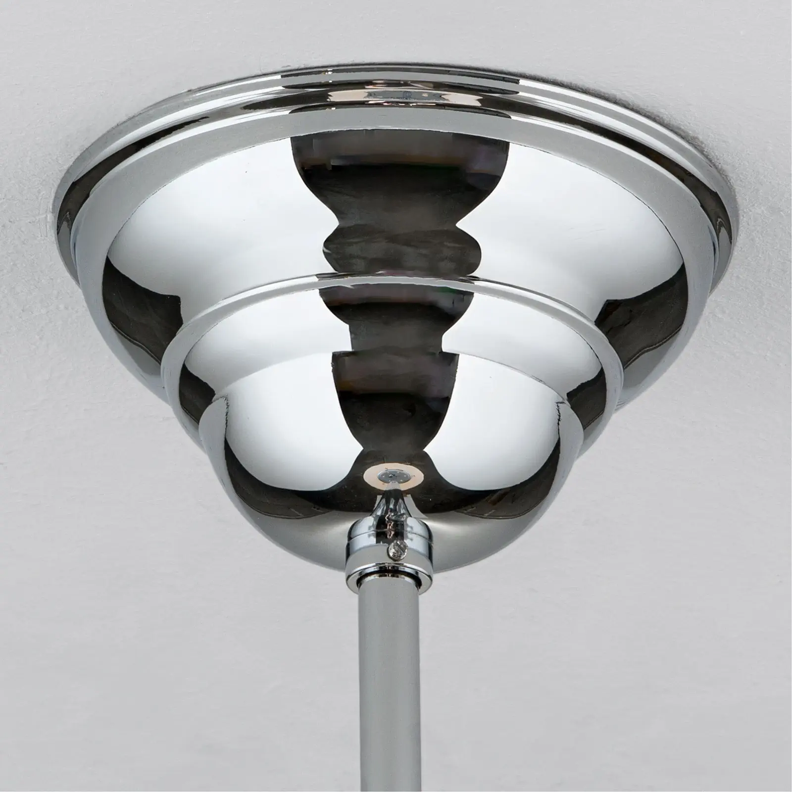 Vešanje za viseće staklo sa ivicom za pričvršćivanje 10 cm, 40 cm, hrom - 9