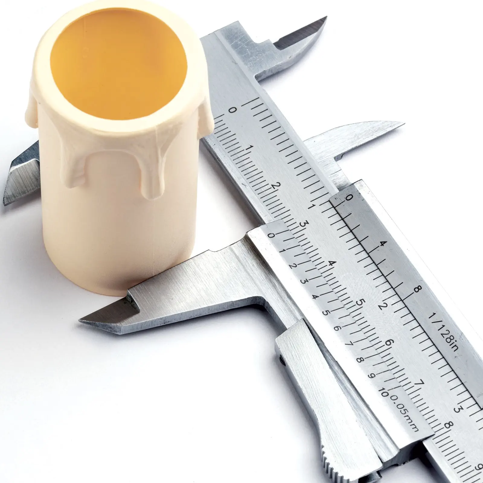 Držač sijalice sa kapljicom, E14, 55 mm, krem - 5