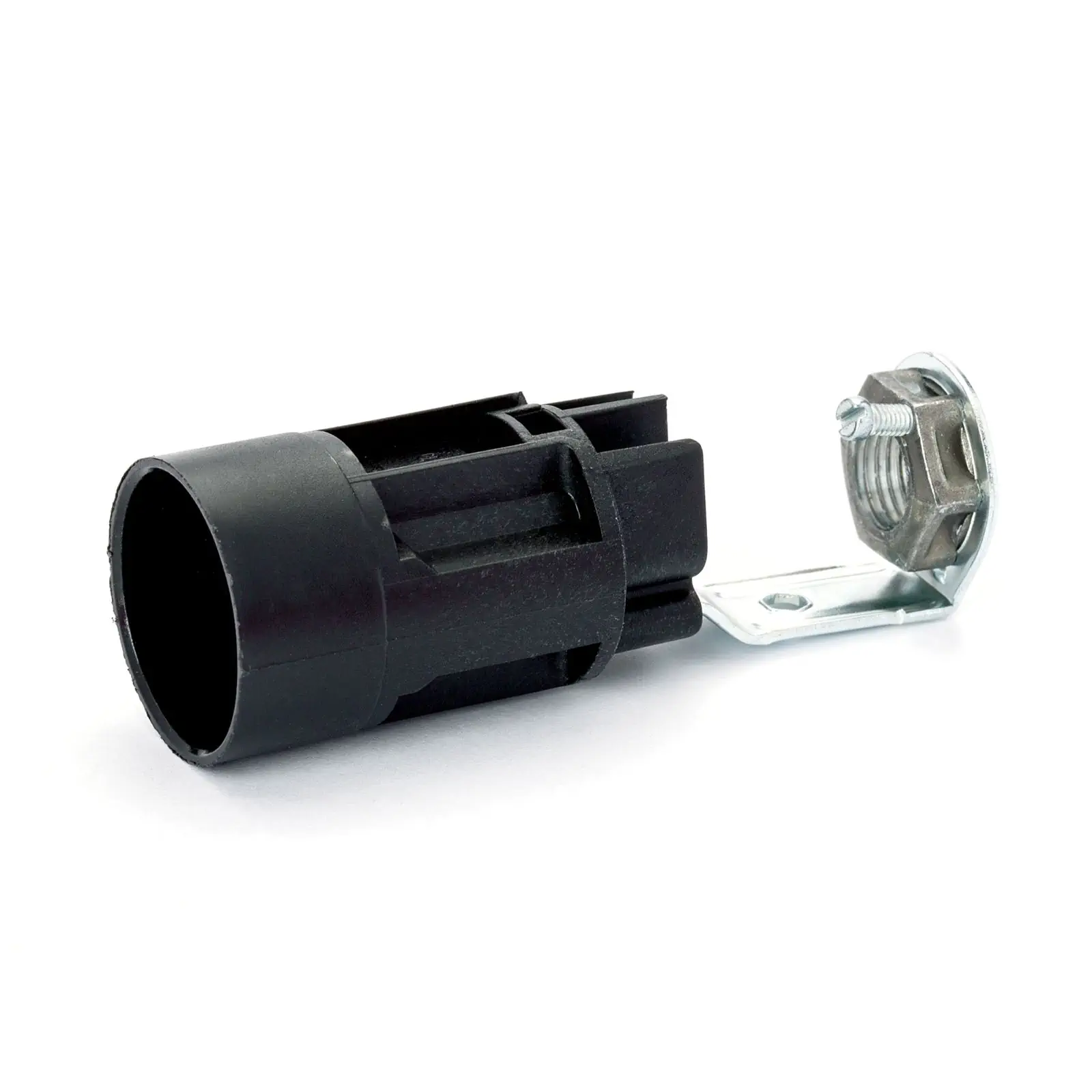 Osnova grla za sijalicu E14, 65 mm, crna