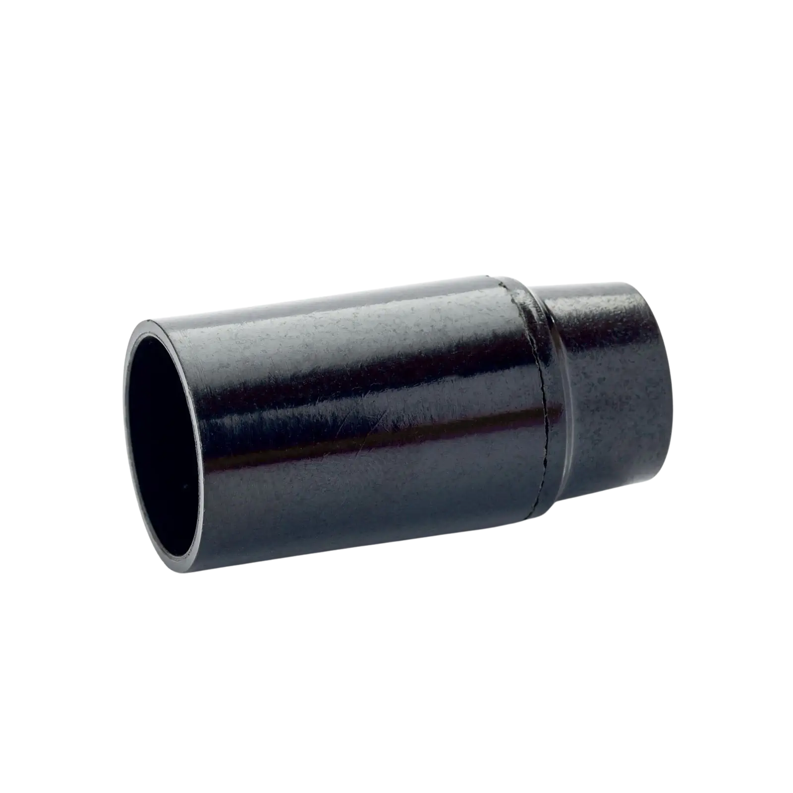 Grlo za sijalicu E14, navoj M10x1, 54 mm, crno - 2