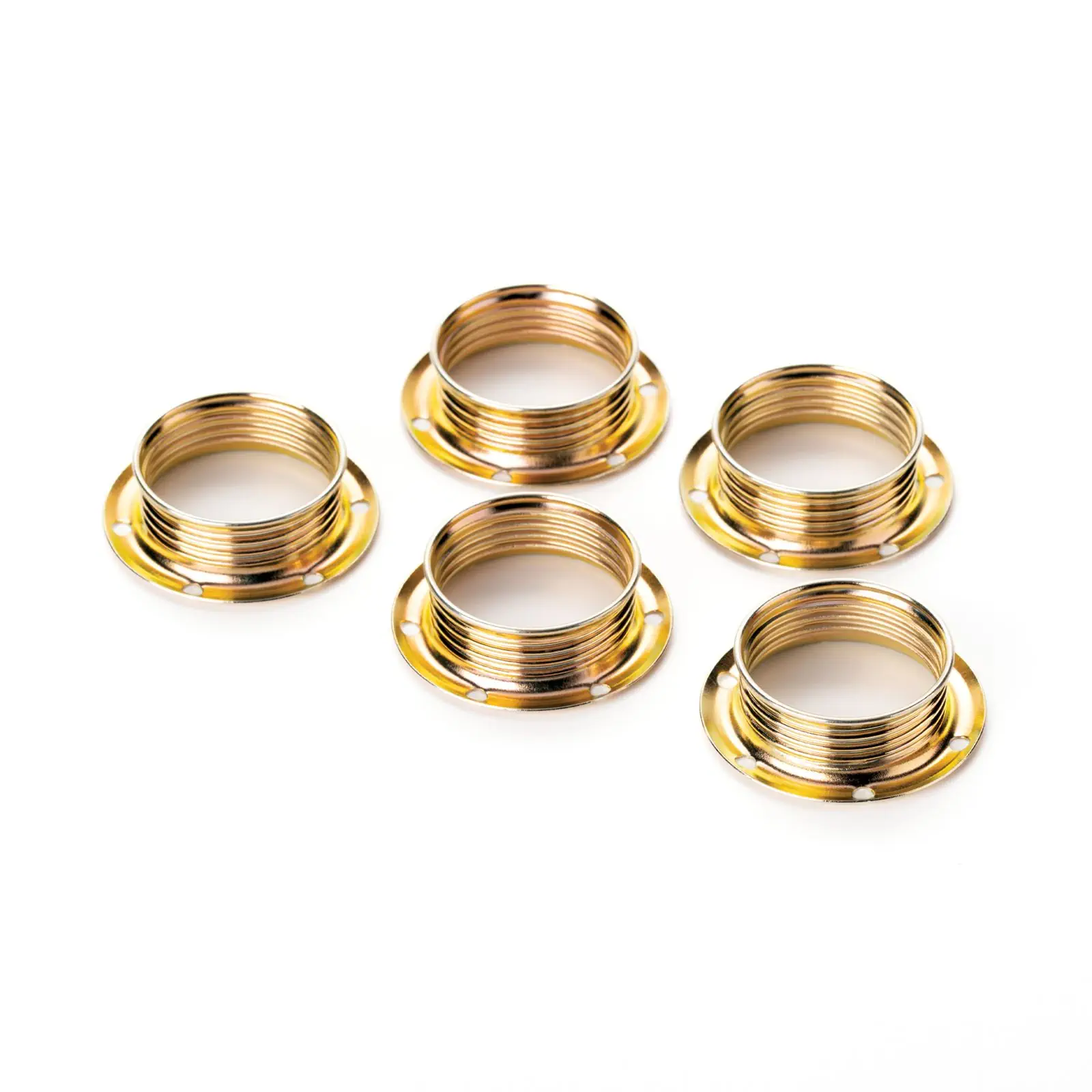 Navojni prsten E14, metal, legura mesinga - 2