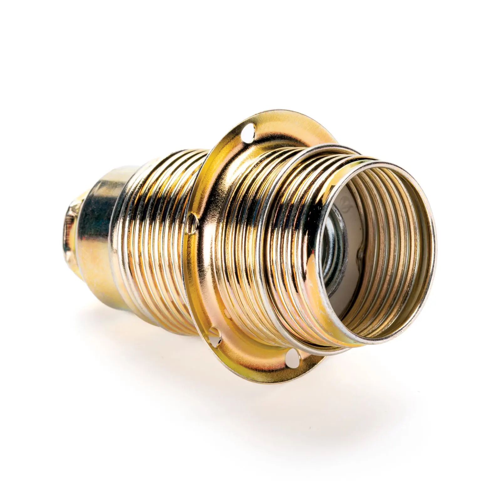 Navojni prsten E14, metal, legura mesinga - 4