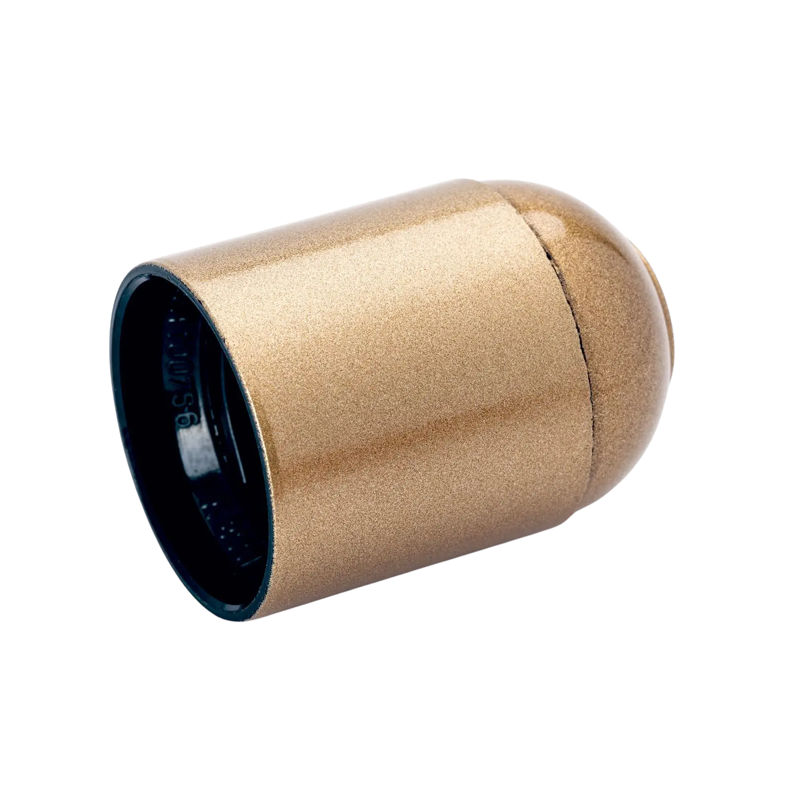 Grlo za sijalicu E27, navoj M10x1, 55 mm, zlatno - 2