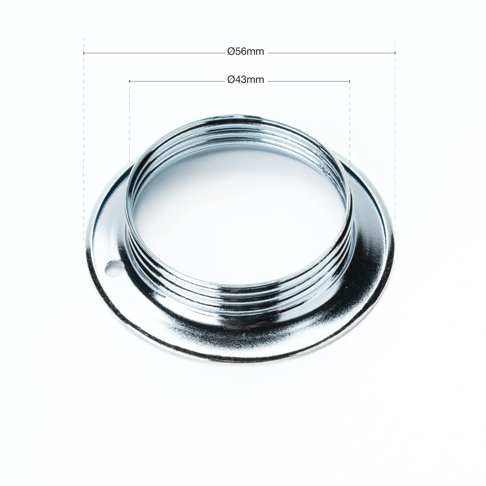 Navojni prsten E27, Ø 56 mm, legura cinka - 3
