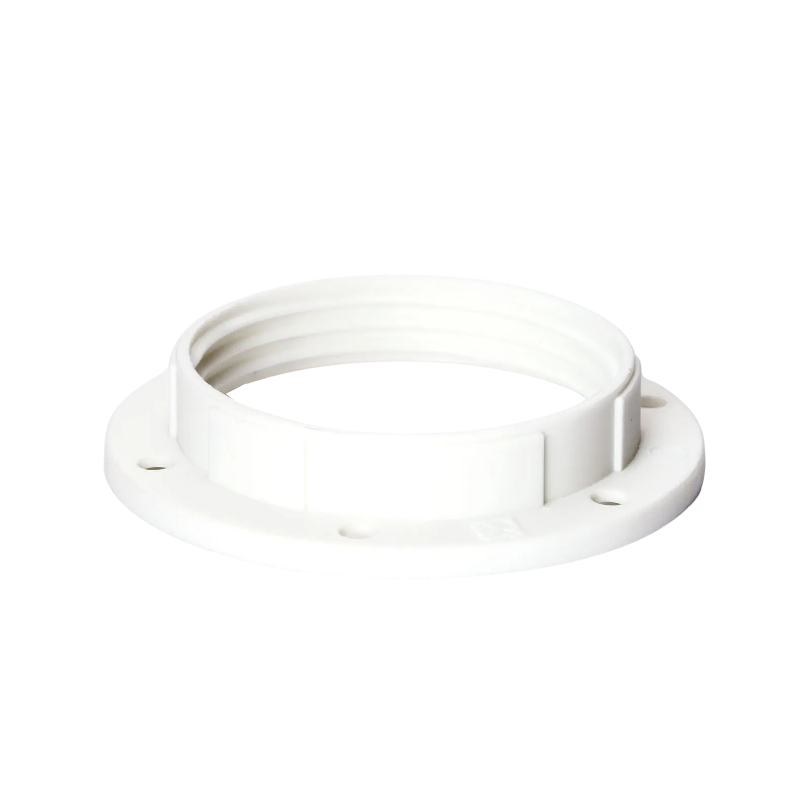 Navojni prsten E27, Ø 57 mm, beli - 5