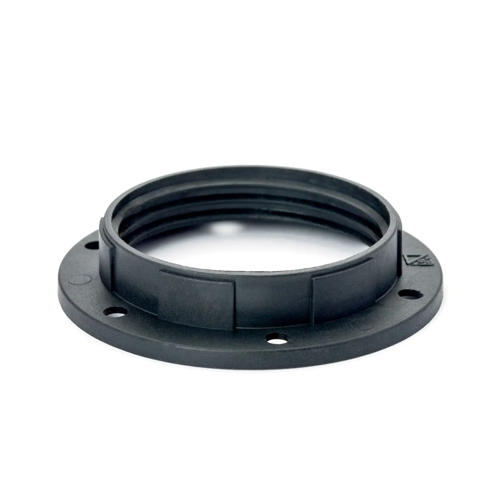 Navojni prsten E27, Ø 57 mm, crni