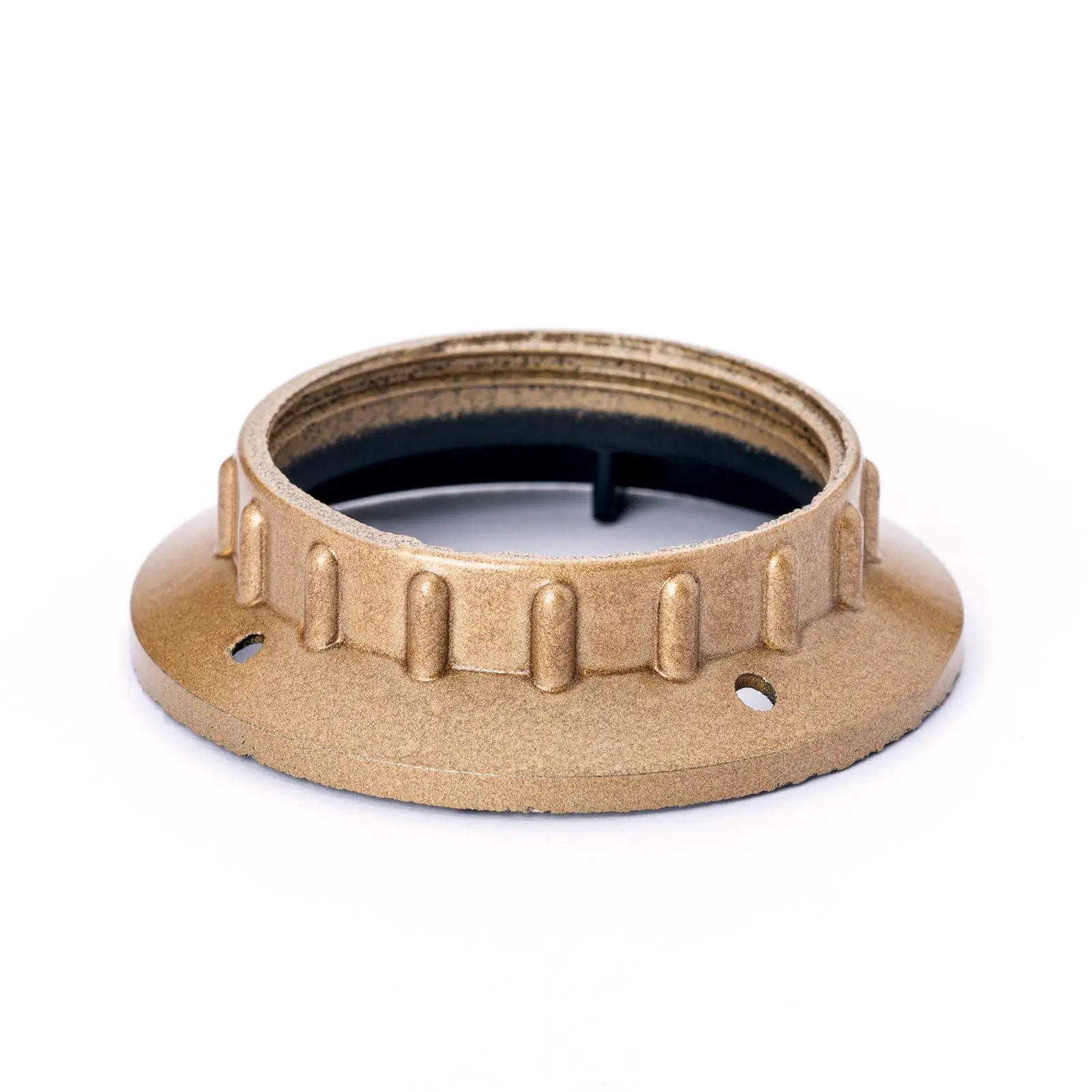 Navojni prsten E27, Ø 57 mm, zlatni