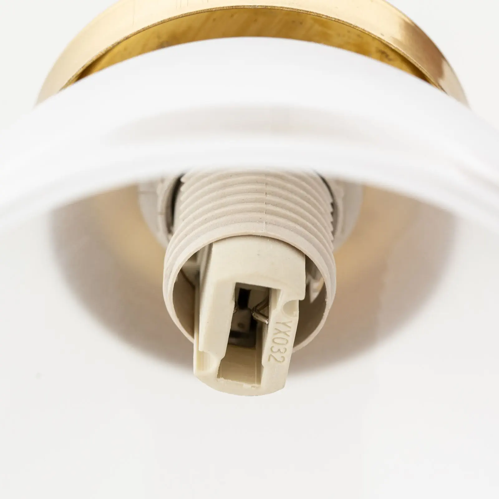 Navojni prsten G9, PVC, Ø 28 mm, beli, 10 komada - 4