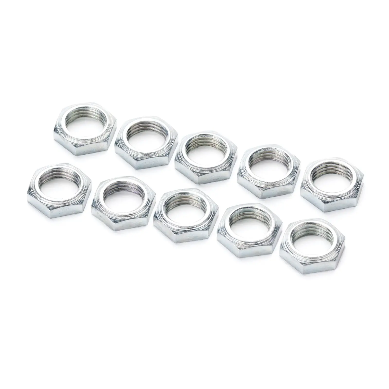 Šestougaona matica, navoj M10x1, srebrna - 2