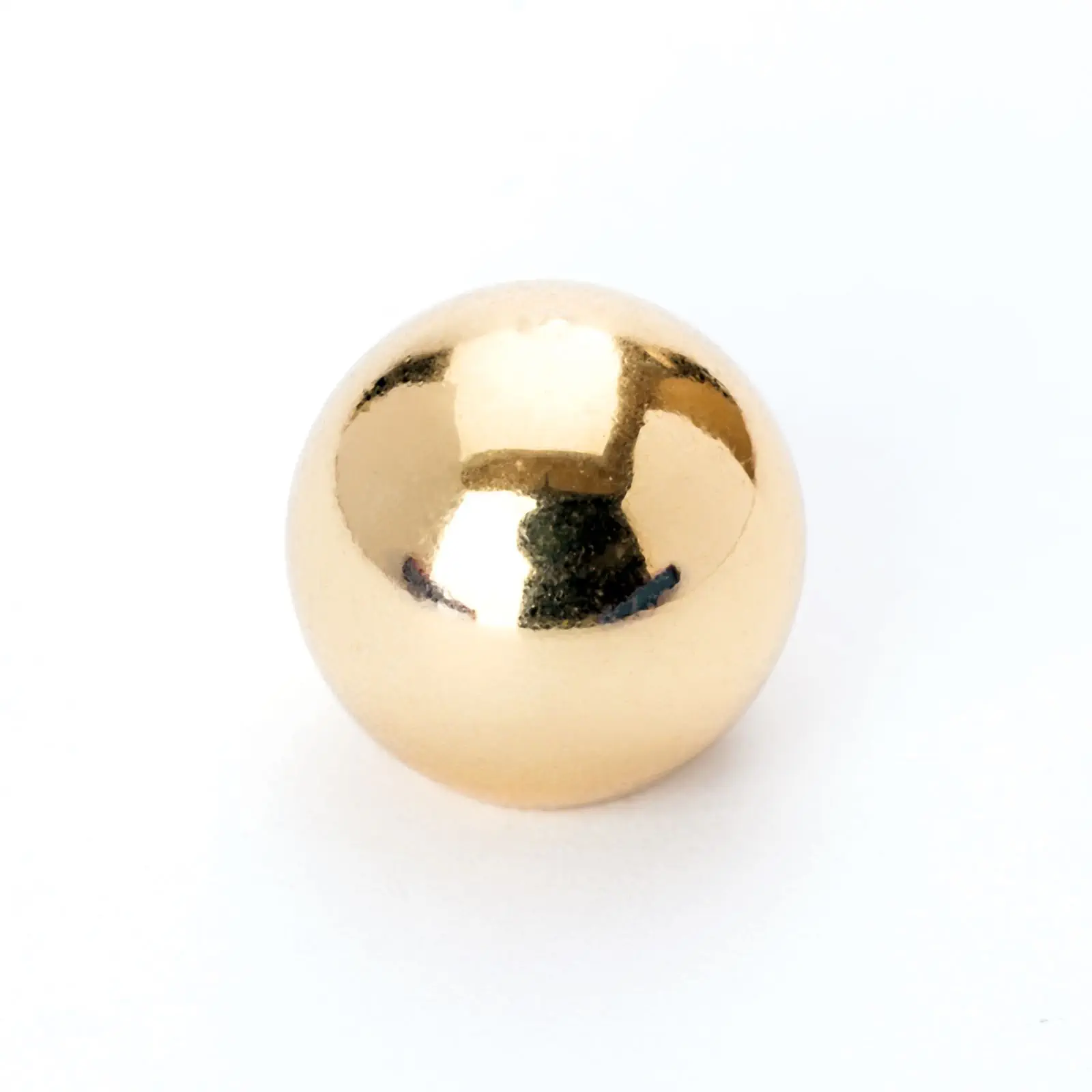 Dekorativna kugla sa navojem M3, zlato