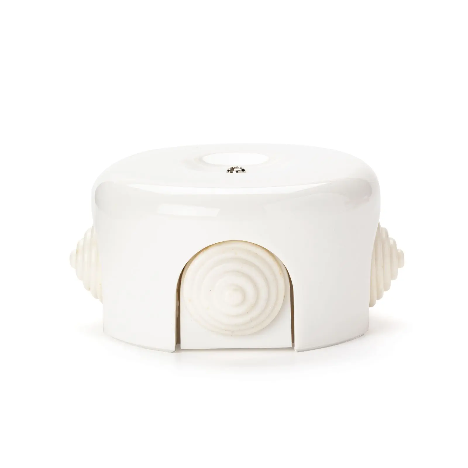 Plafonska rozeta distributera, Ø 75 mm, bela - 4