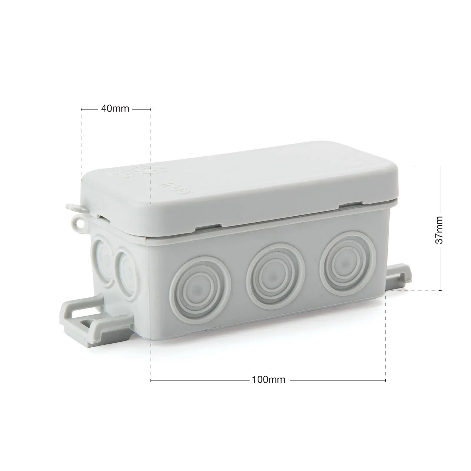 Razvodna kutija, 100x40 mm, IP65, siva - 4