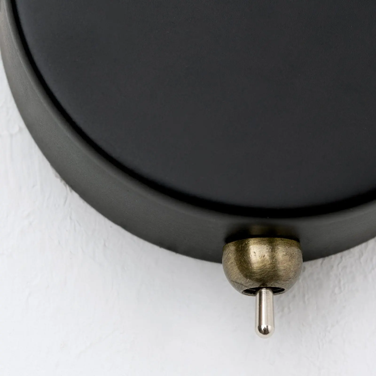 Ugradni prekidač sa polugom, Ø 12 mm, patina, set od 5 komada - 3