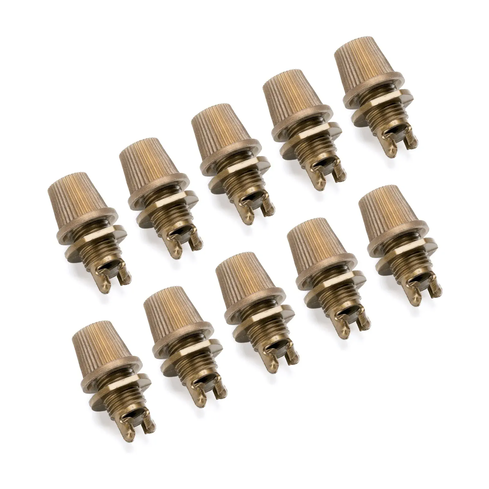 Teleskopska viseća lampa – rasterećenje kabla, zlatno - 4