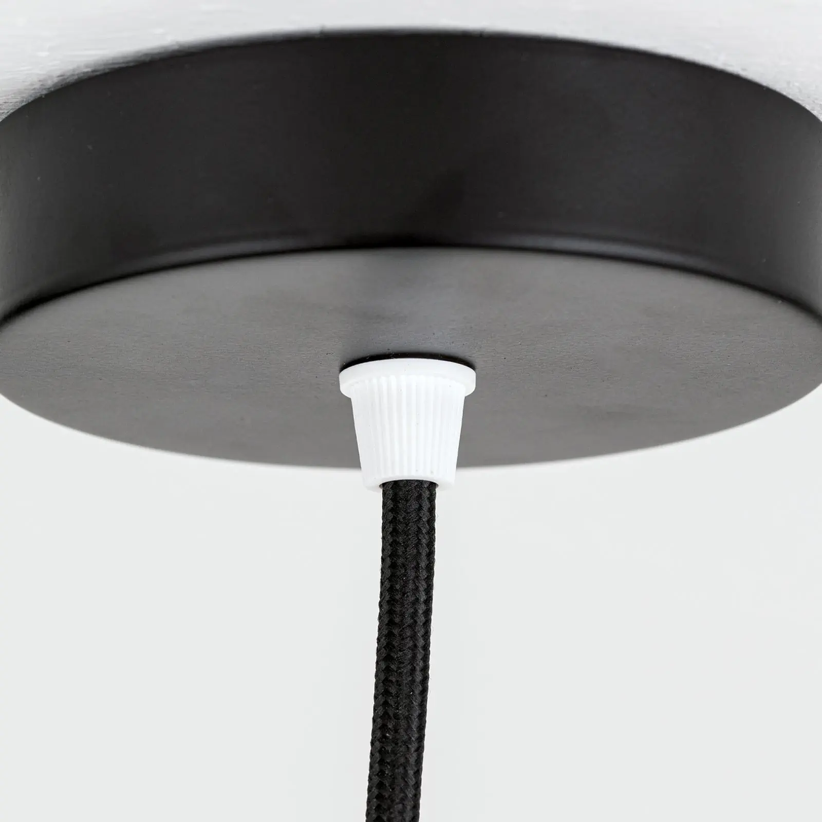 Teleskopska viseća lampa – rasterećenje kabla, belo - 3