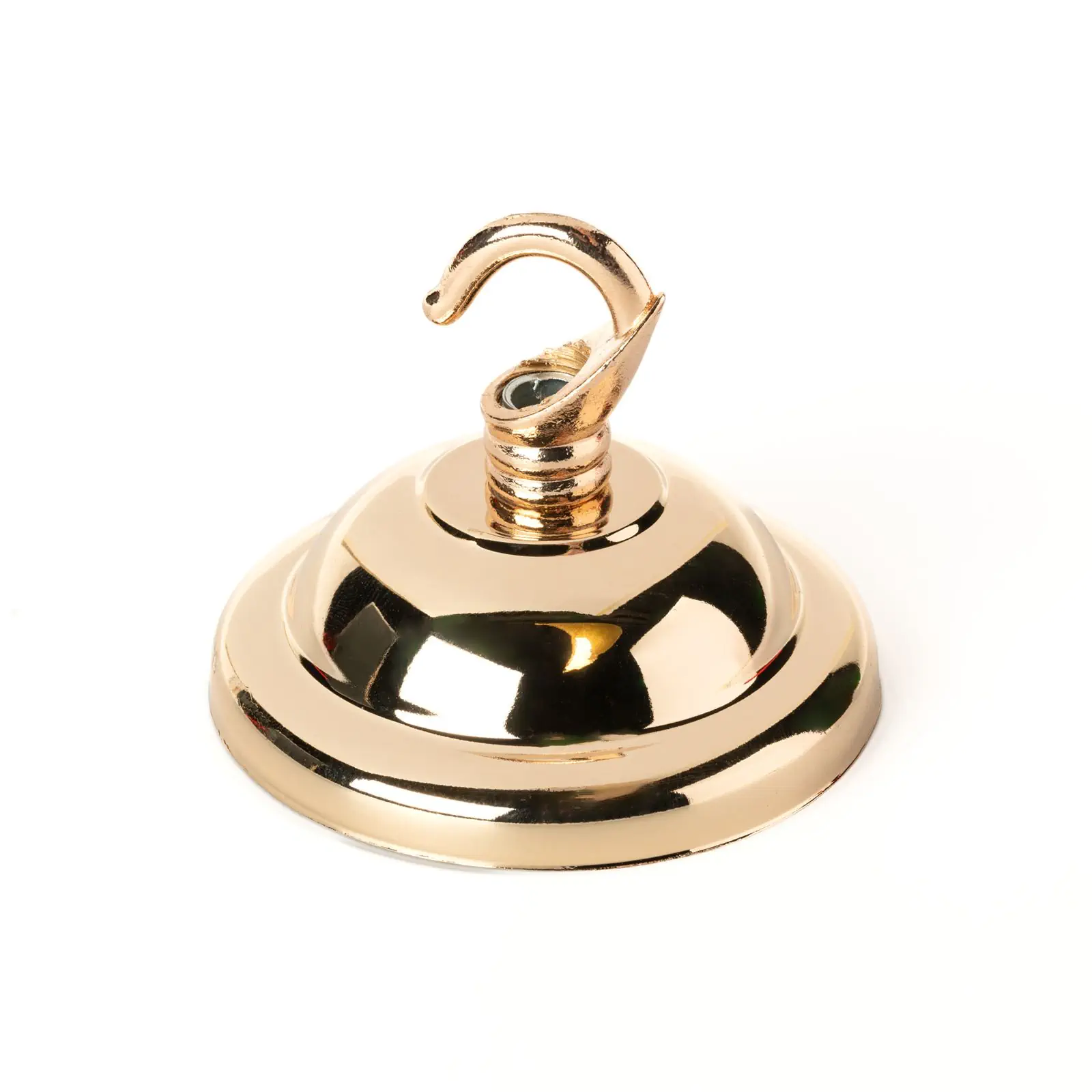 Plafonska rozeta sa kukama, Ø 66 mm, zlatna