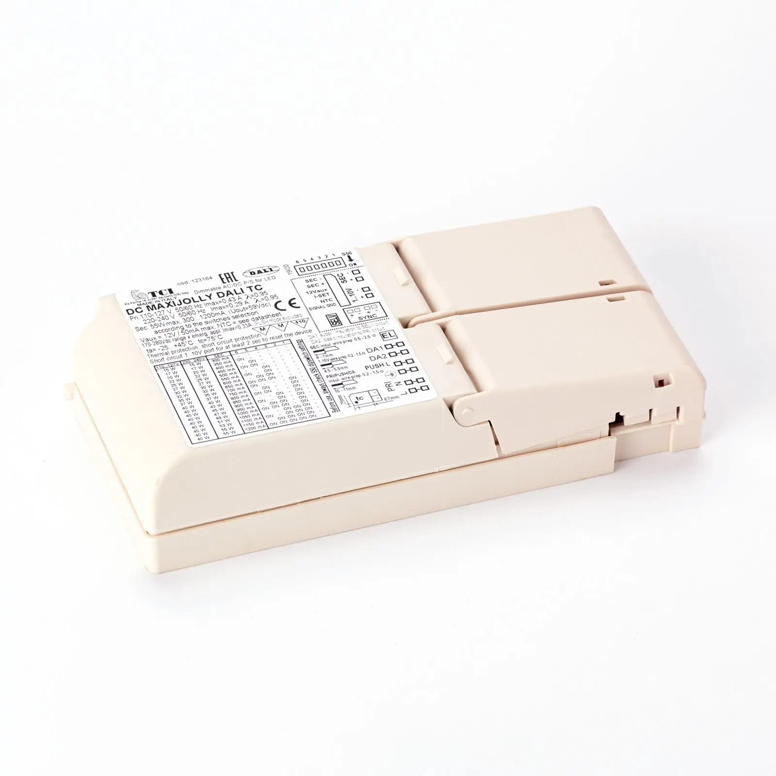 Drajver DALI 15–55 W, const 300–1200 mA, dimabilan - 1