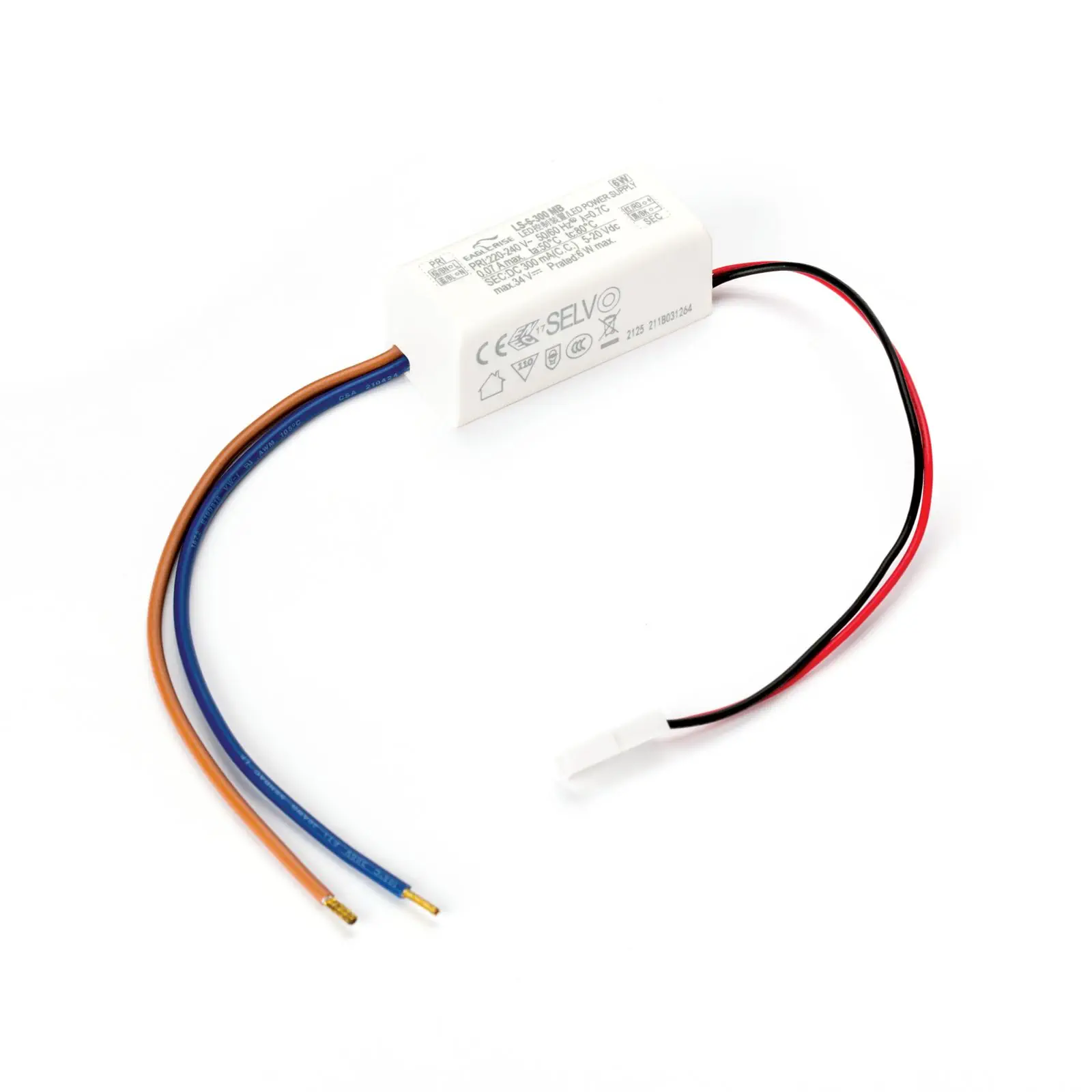 Drajver 6,3b EAGLERISE LS6-300MB, 300 mA 6 W, nije dimabilan - 1