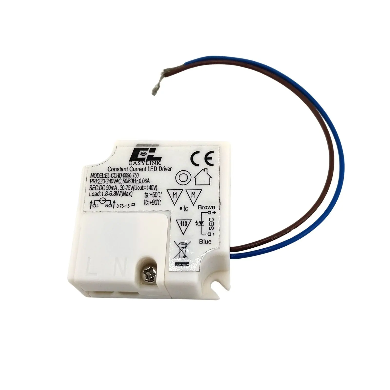 Drajver 6,8a EL-CCHD-0090-750, 90 mA, nije dimabilan - 1