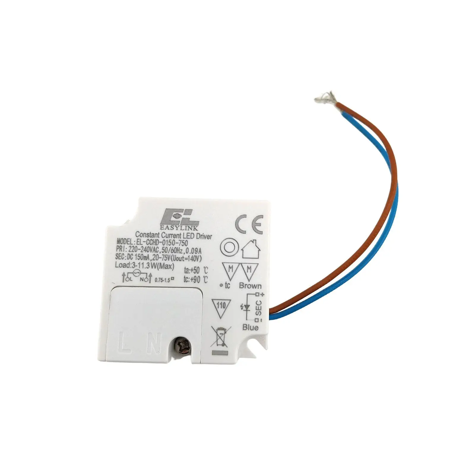 Drajver 11,3a EL-CCHD-0150-750, 150 mA, 11,3 W, nije dimabilan - 1