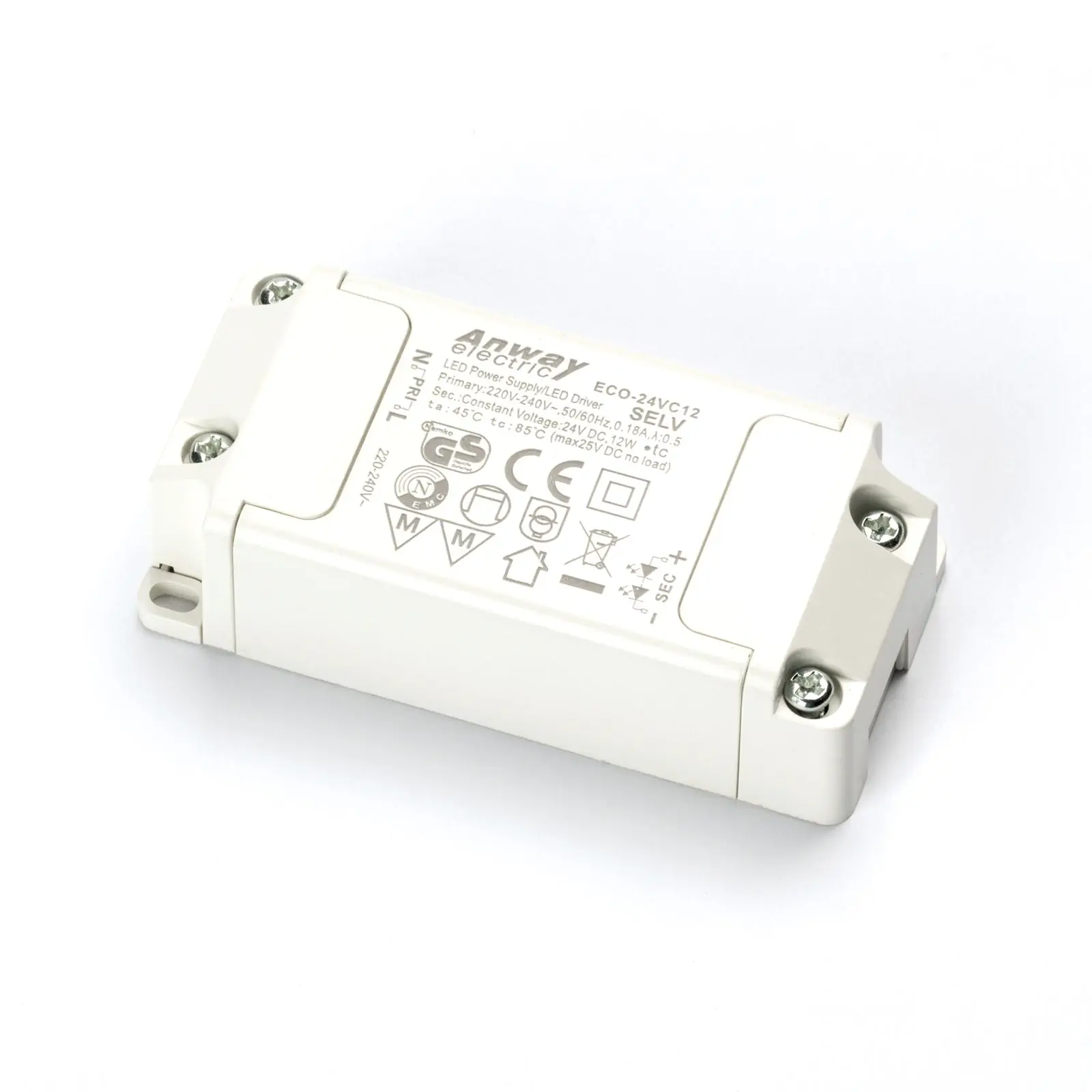 Drajver 12cd ANWAY ECO-24VC12 12 W Uk=24 V - 1