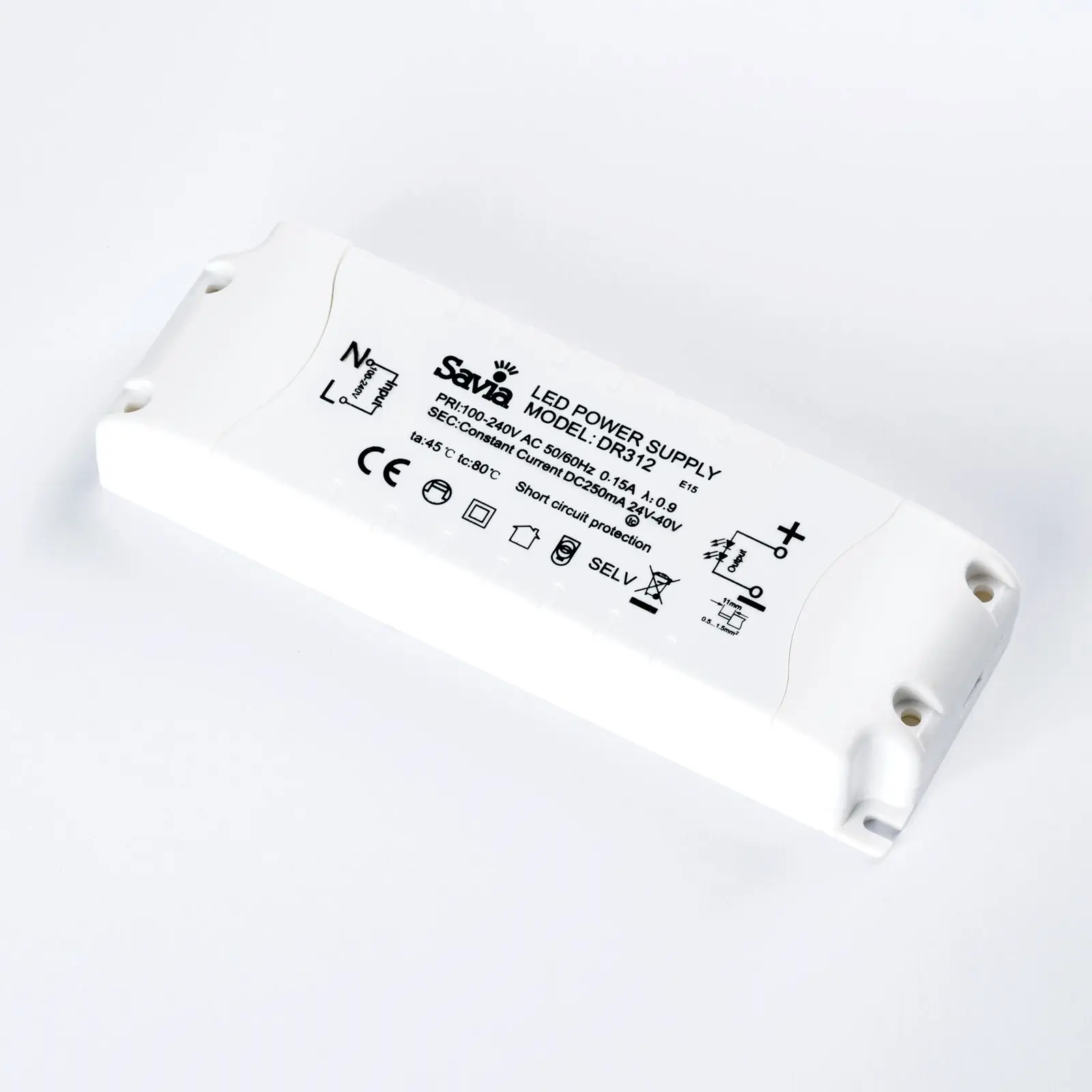 Drajver 12u SAVIA DR312 8–12 W ikonst=250 mA, nije dimabilan - 1