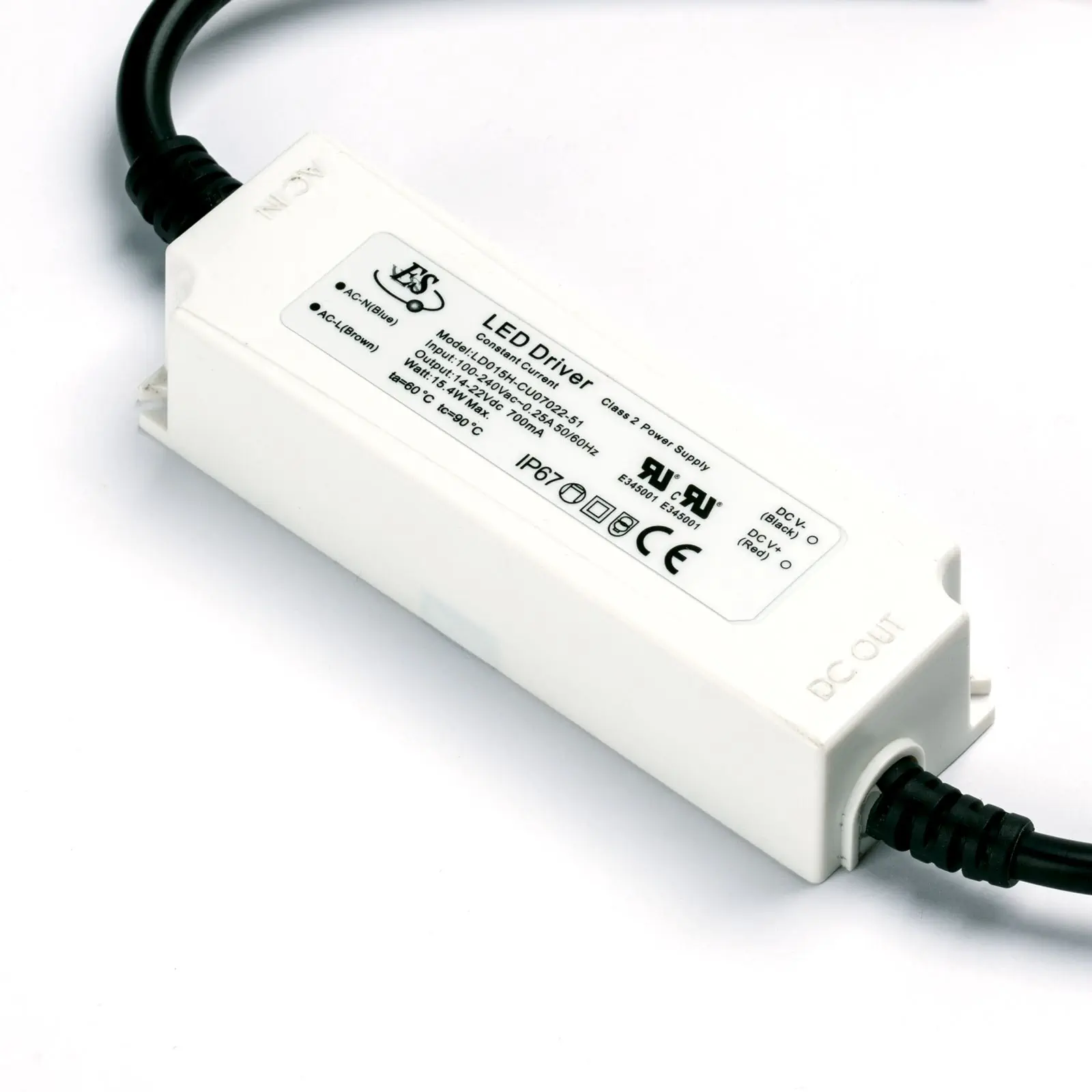 Drajver 15,5a ES LD015H-CU07022-51, 15,4 W, nije dimabilan - 1